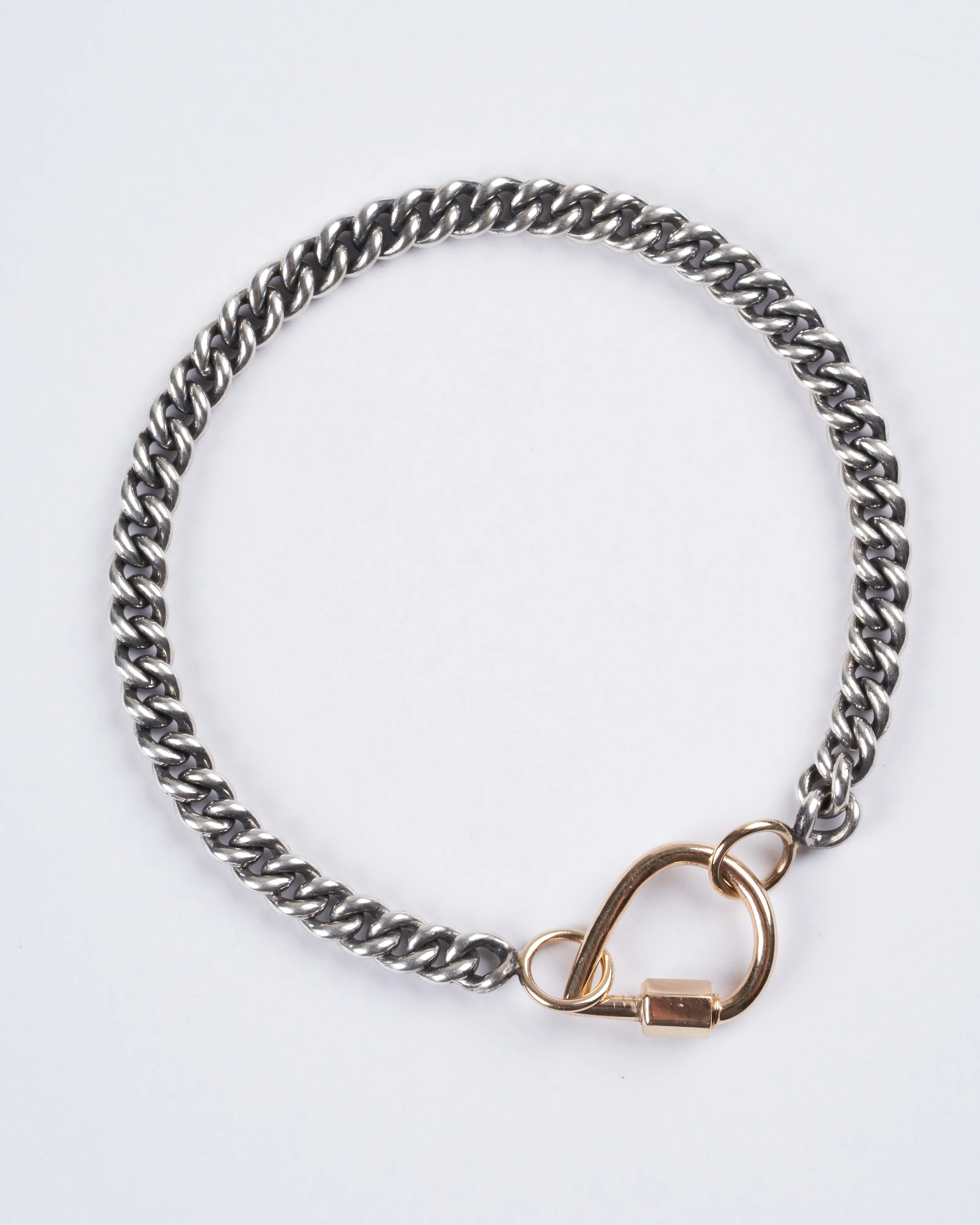 14k yellow gold baby drop lock - gold - Image 3