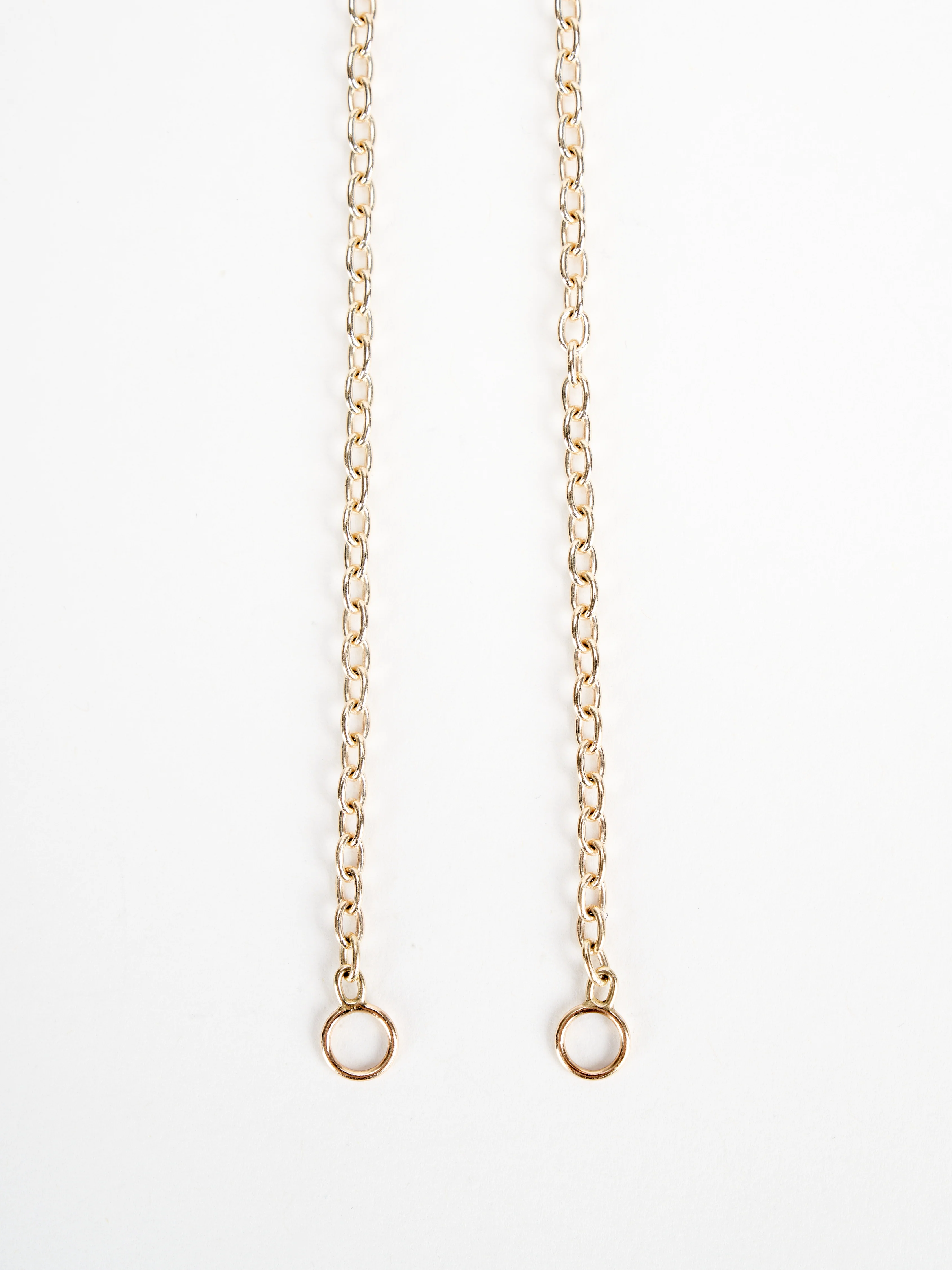 17" yellow gold pulley chain - Image 2