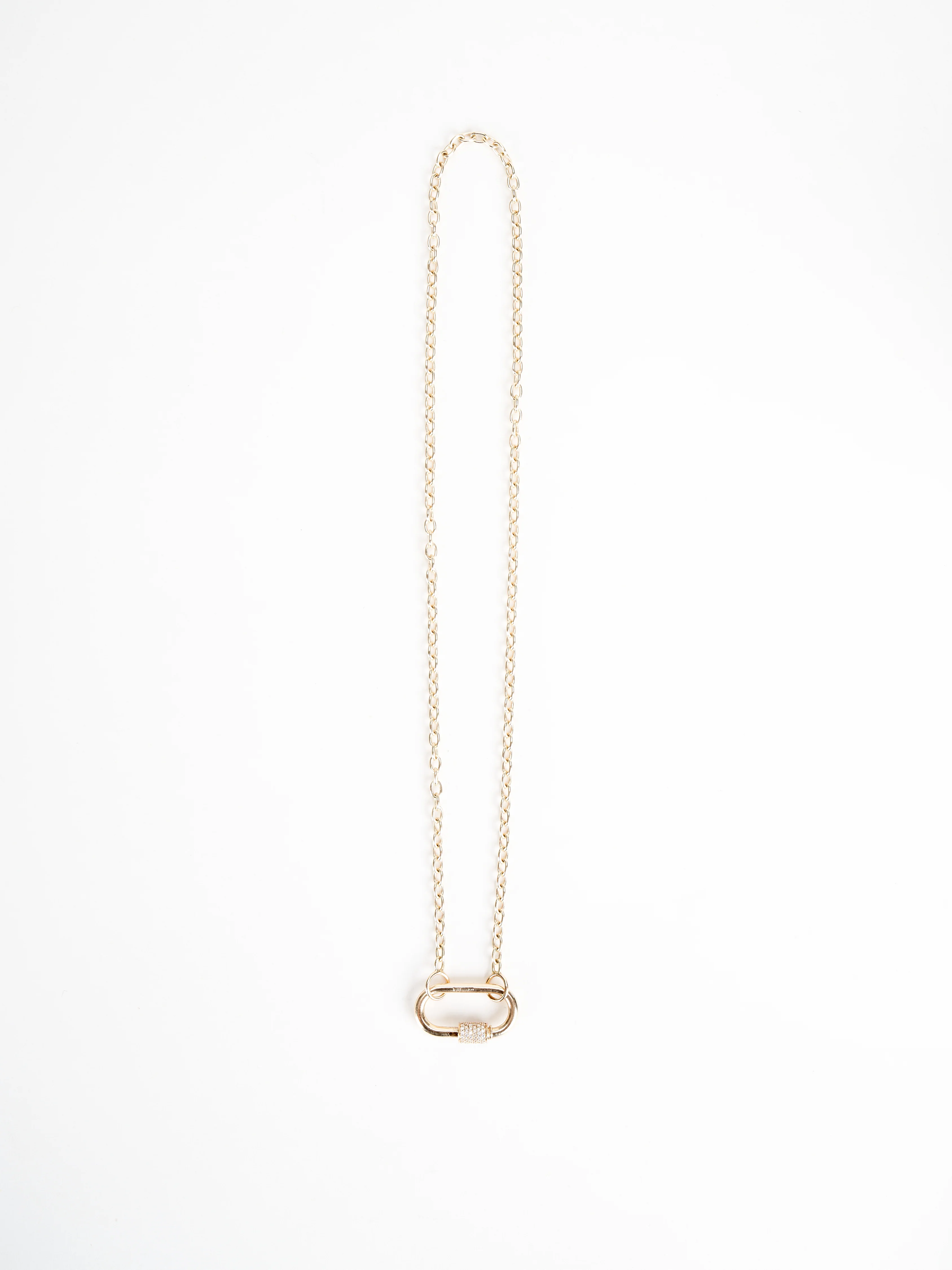 17" yellow gold pulley chain - Image 4