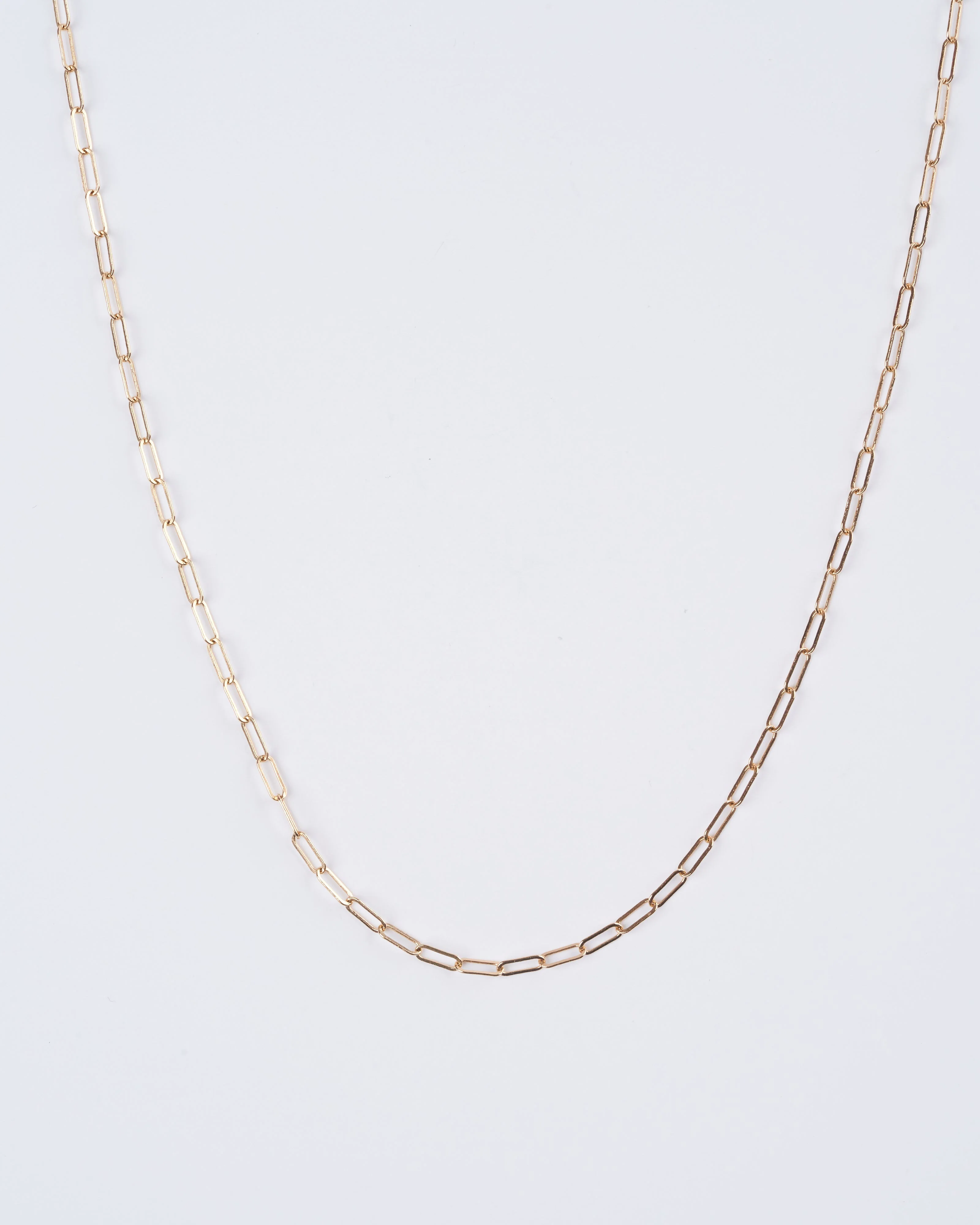 18" yellow gold square link chain - Image 5