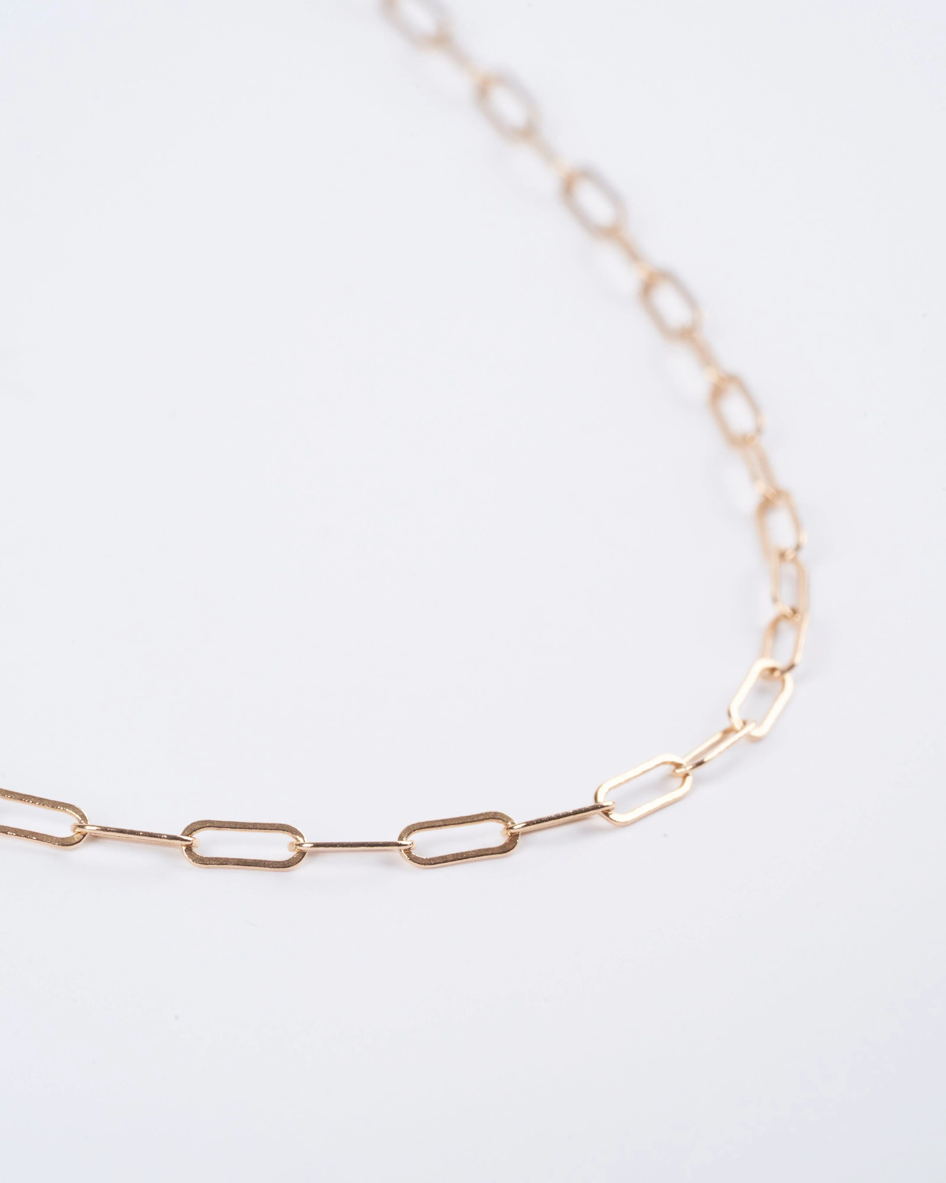 18" yellow gold square link chain - Image 7