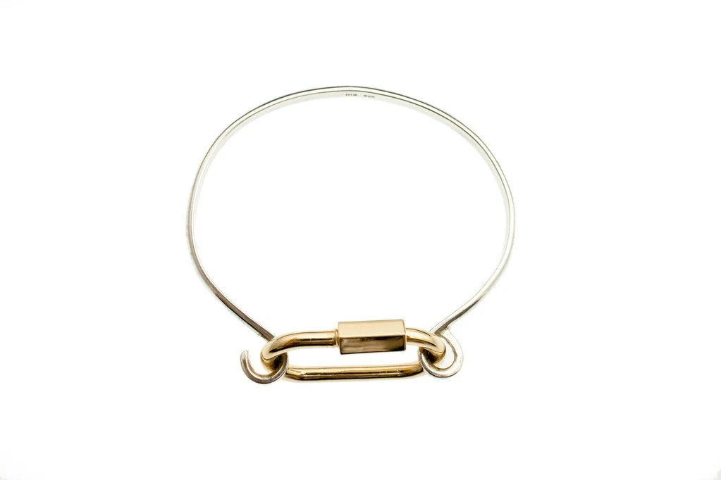 silver hard hook bracelet - Image 4