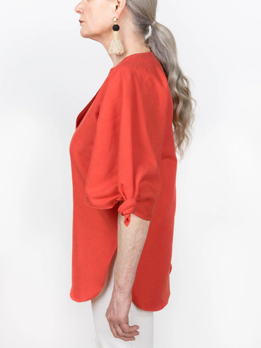 bossa knotted blouse - Image 3