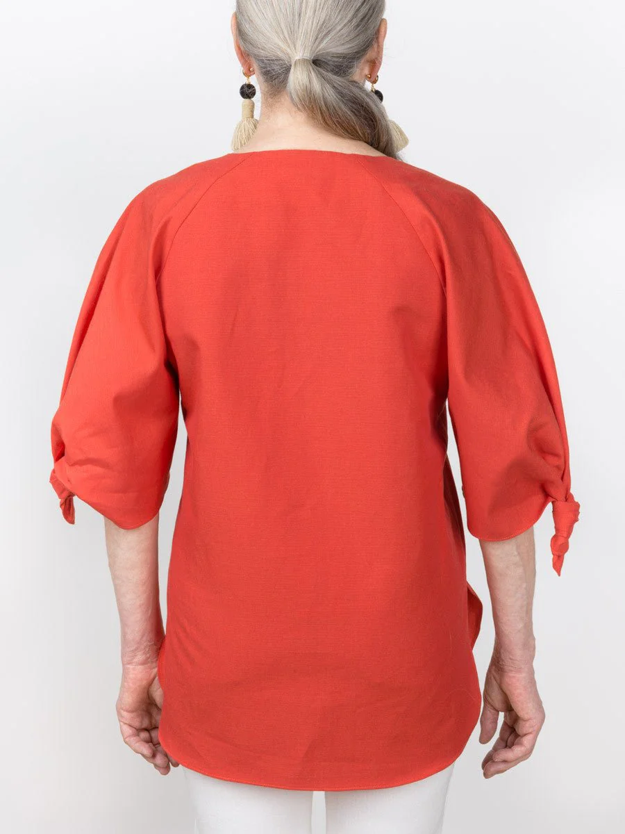 bossa knotted blouse - Image 4