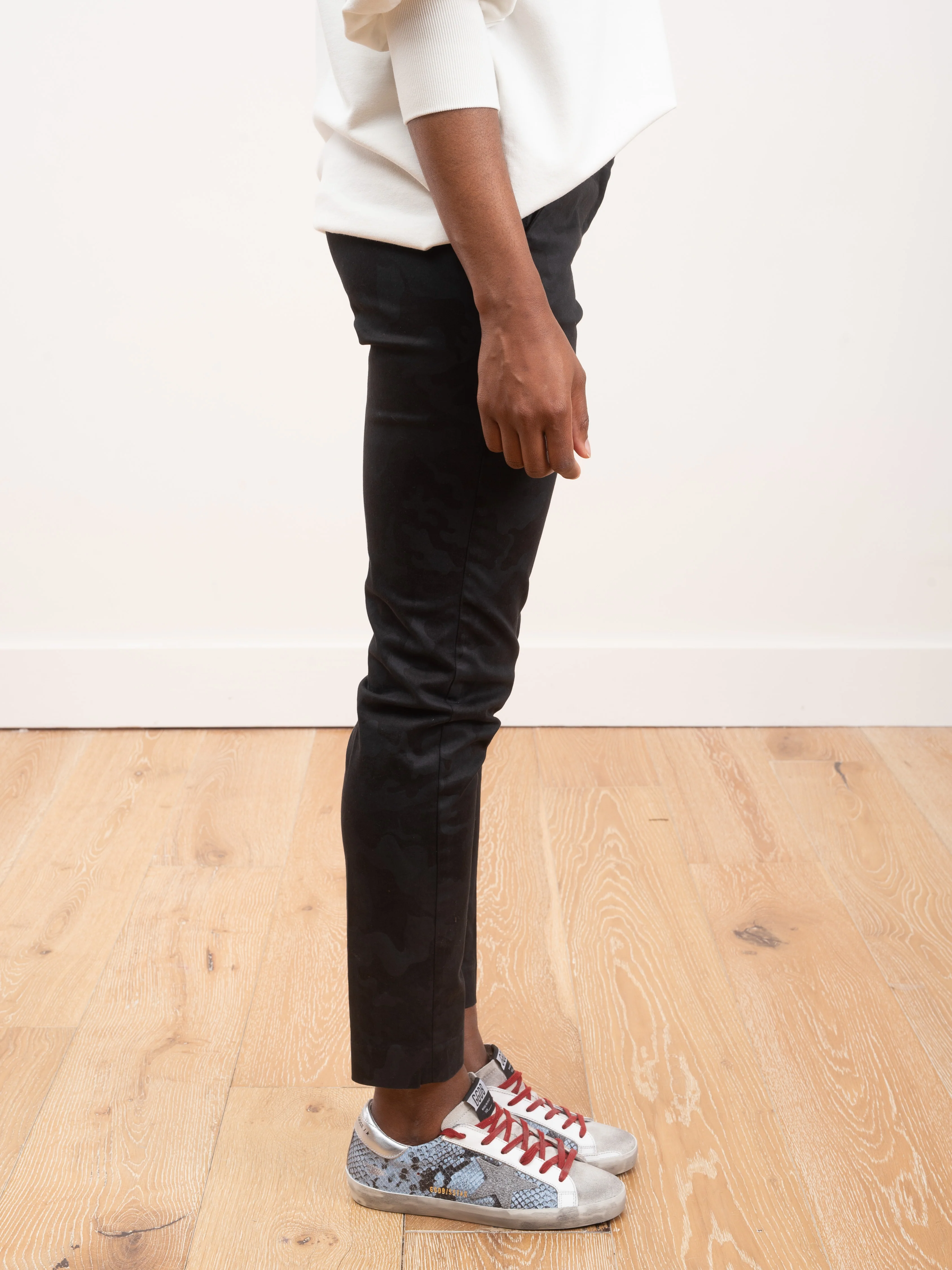 new york slim pant - camo tonal jacquard - Image 2