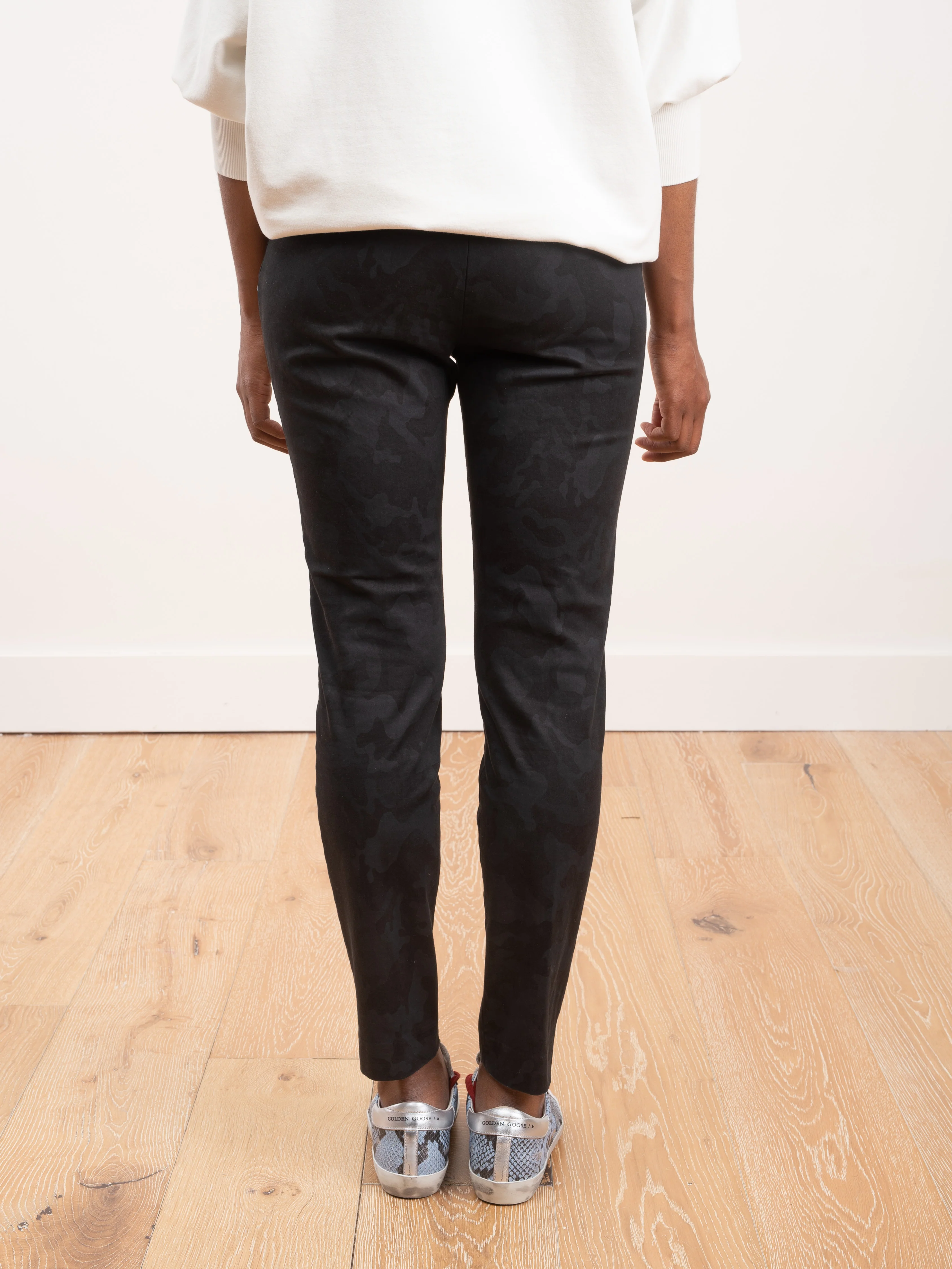 new york slim pant - camo tonal jacquard - Image 3