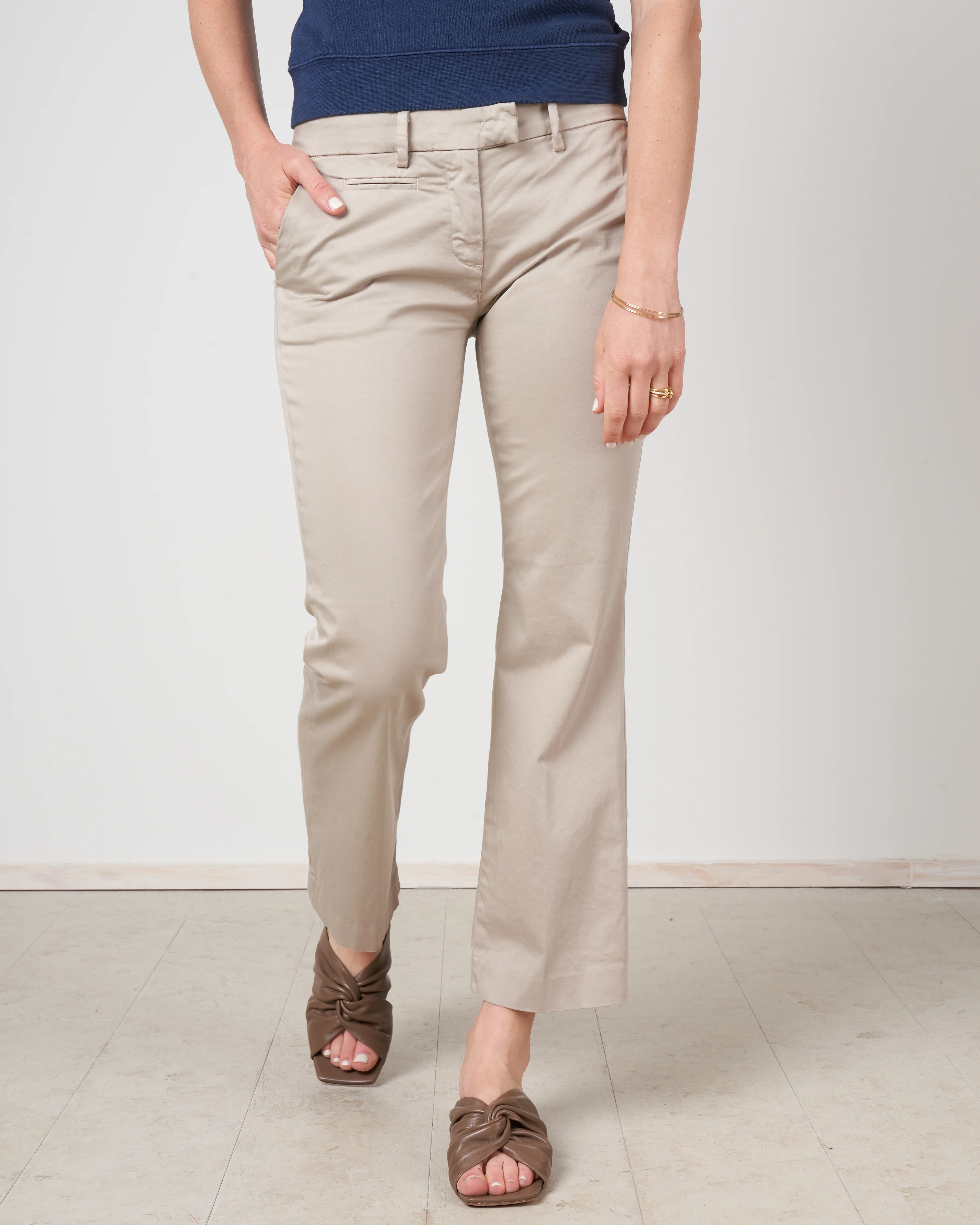 ny trumpet solid pant - taupe - Image 2