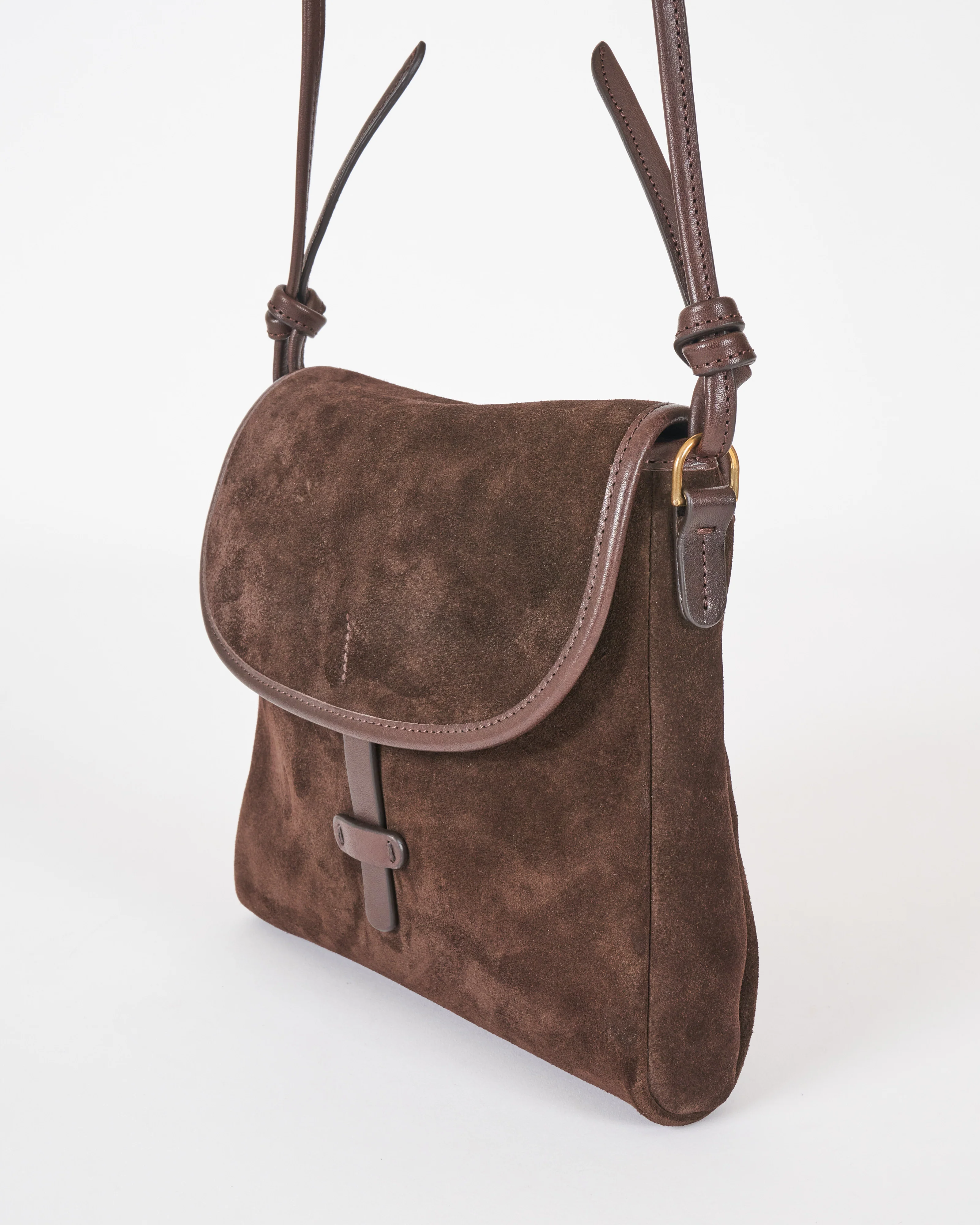 crossbody bag - ebano suede - Image 3