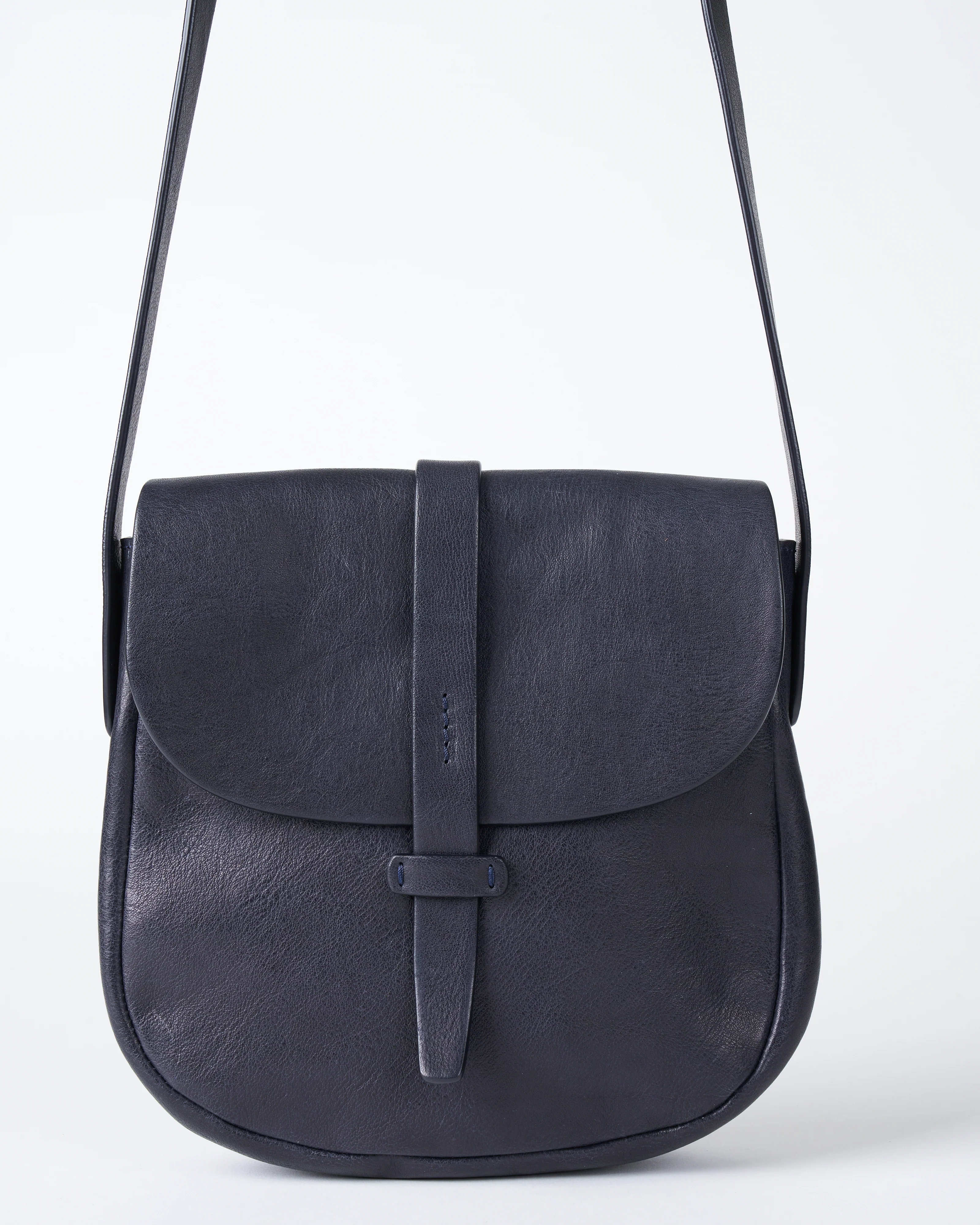 jude derby crossbody - navy leather - Image 2