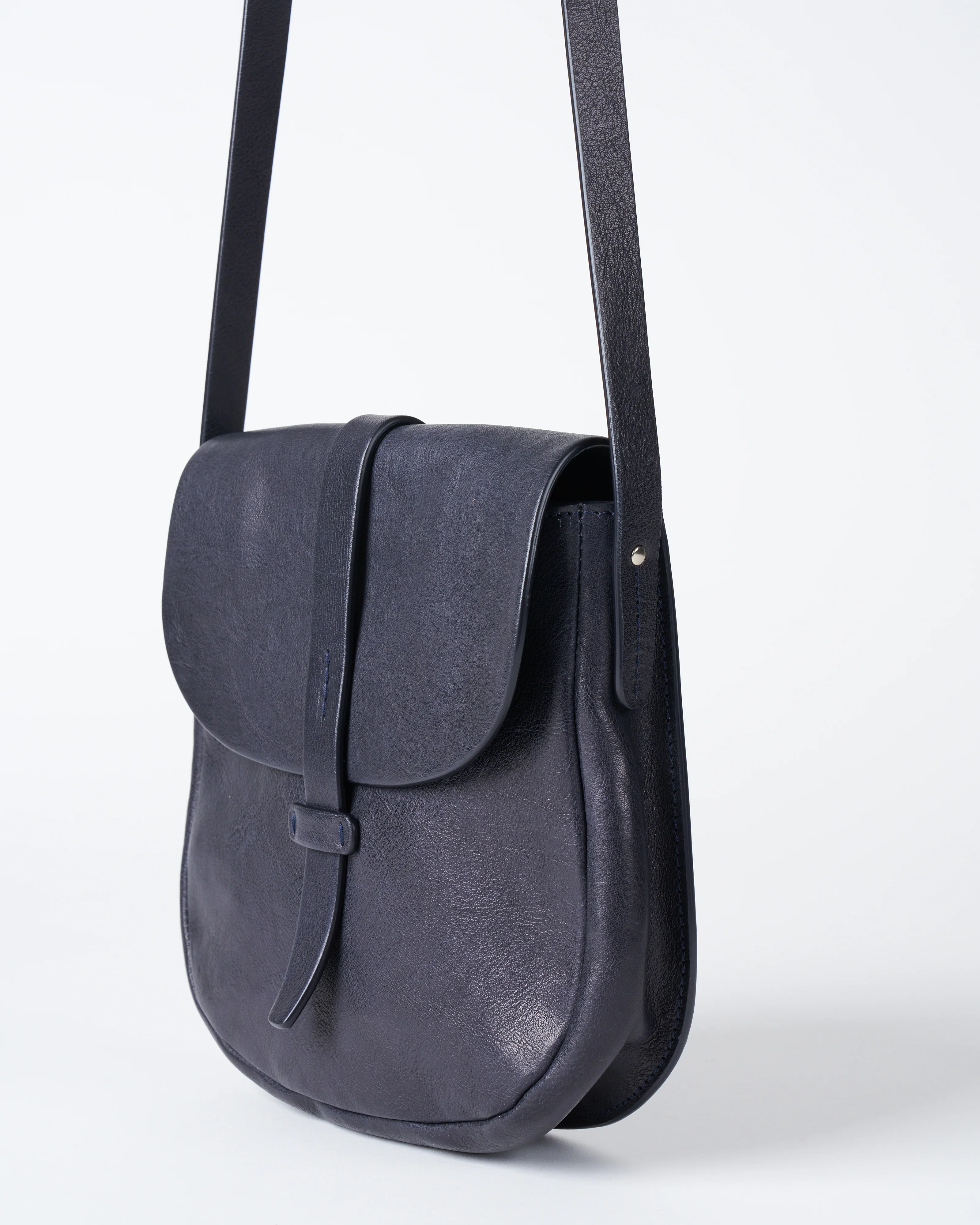 jude derby crossbody - navy leather - Image 3