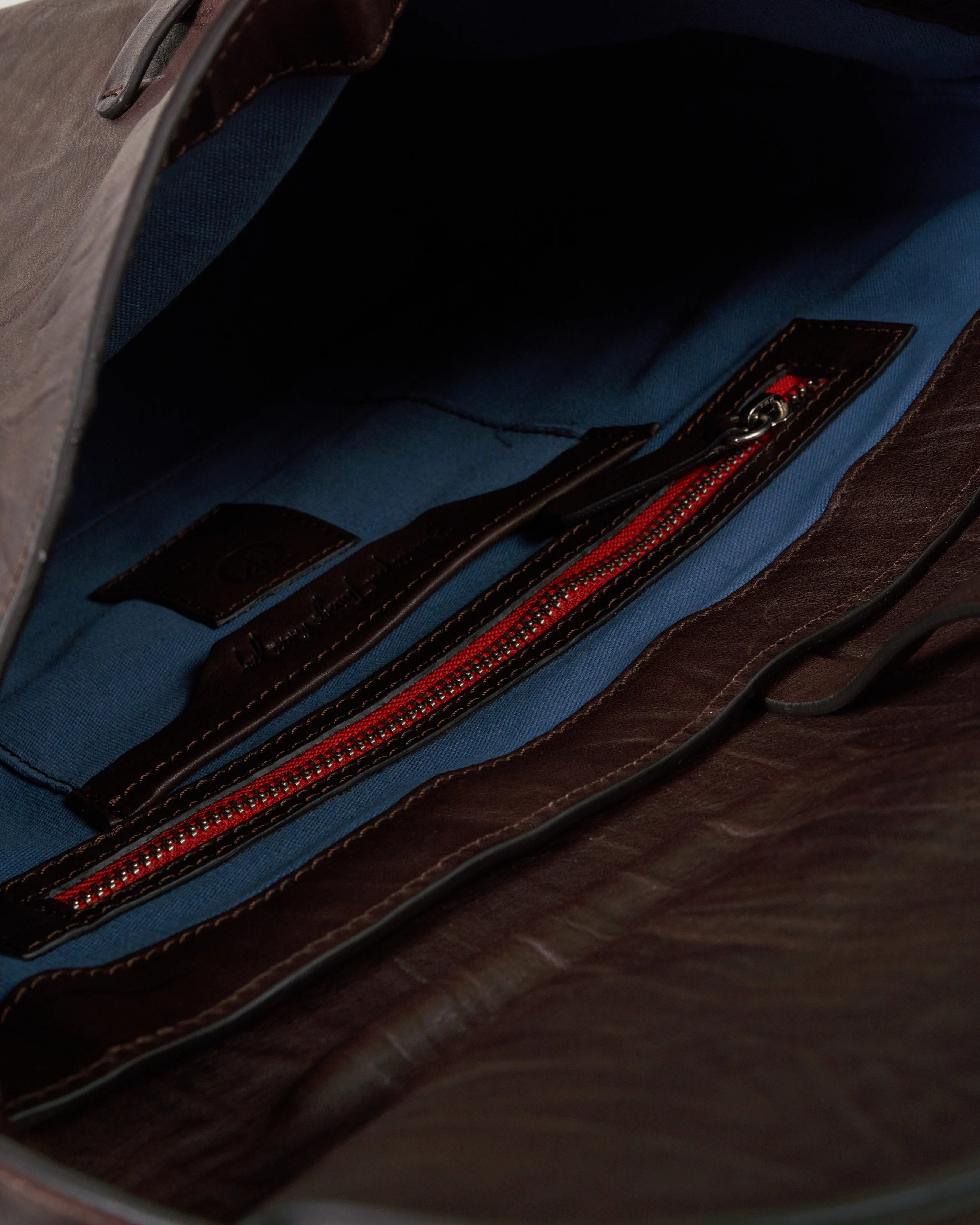 large fold-over crossbody - ebano - Image 4