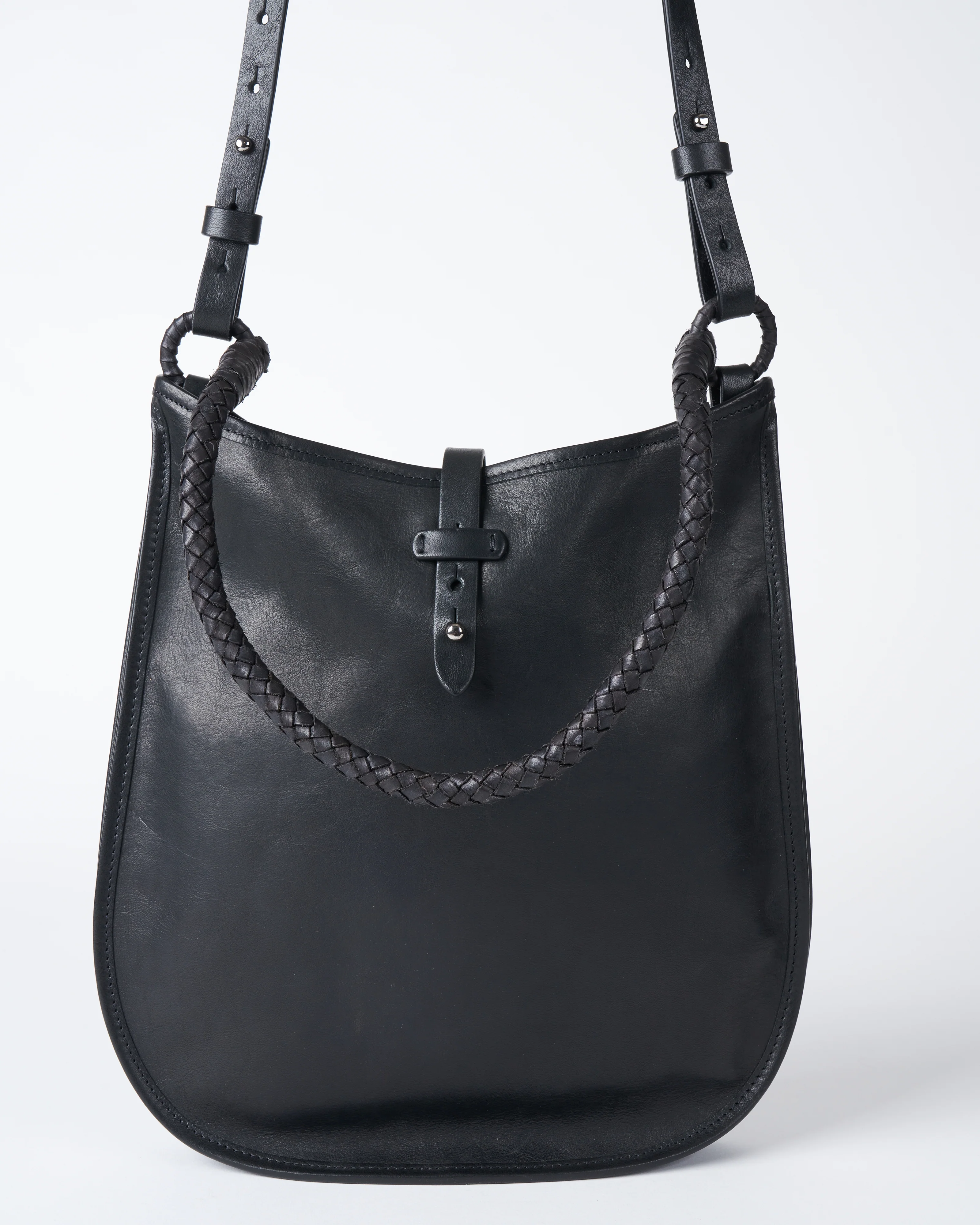 luna selleria crossbody - nero leather - Image 5