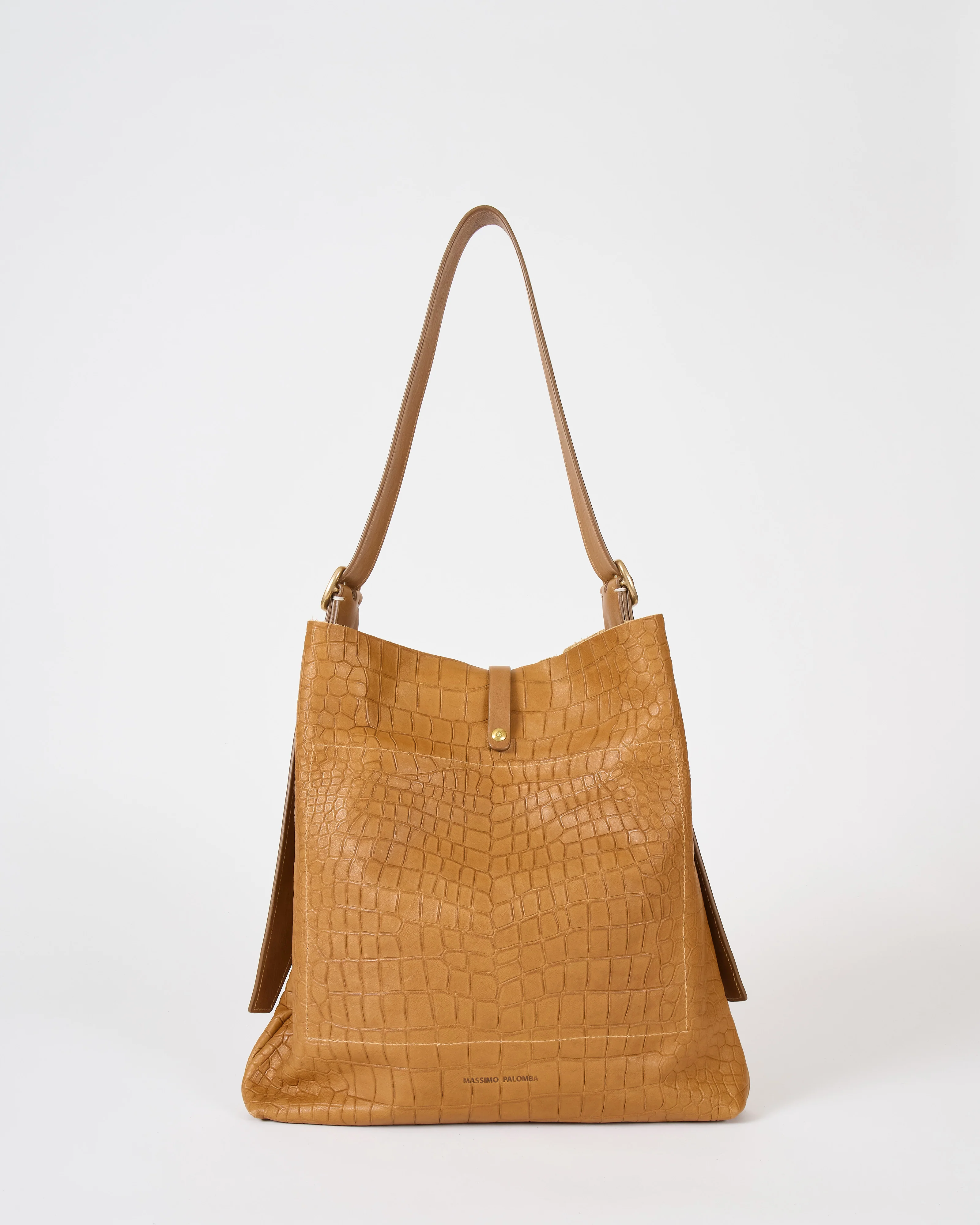 simple embossed crossbody - Image 2