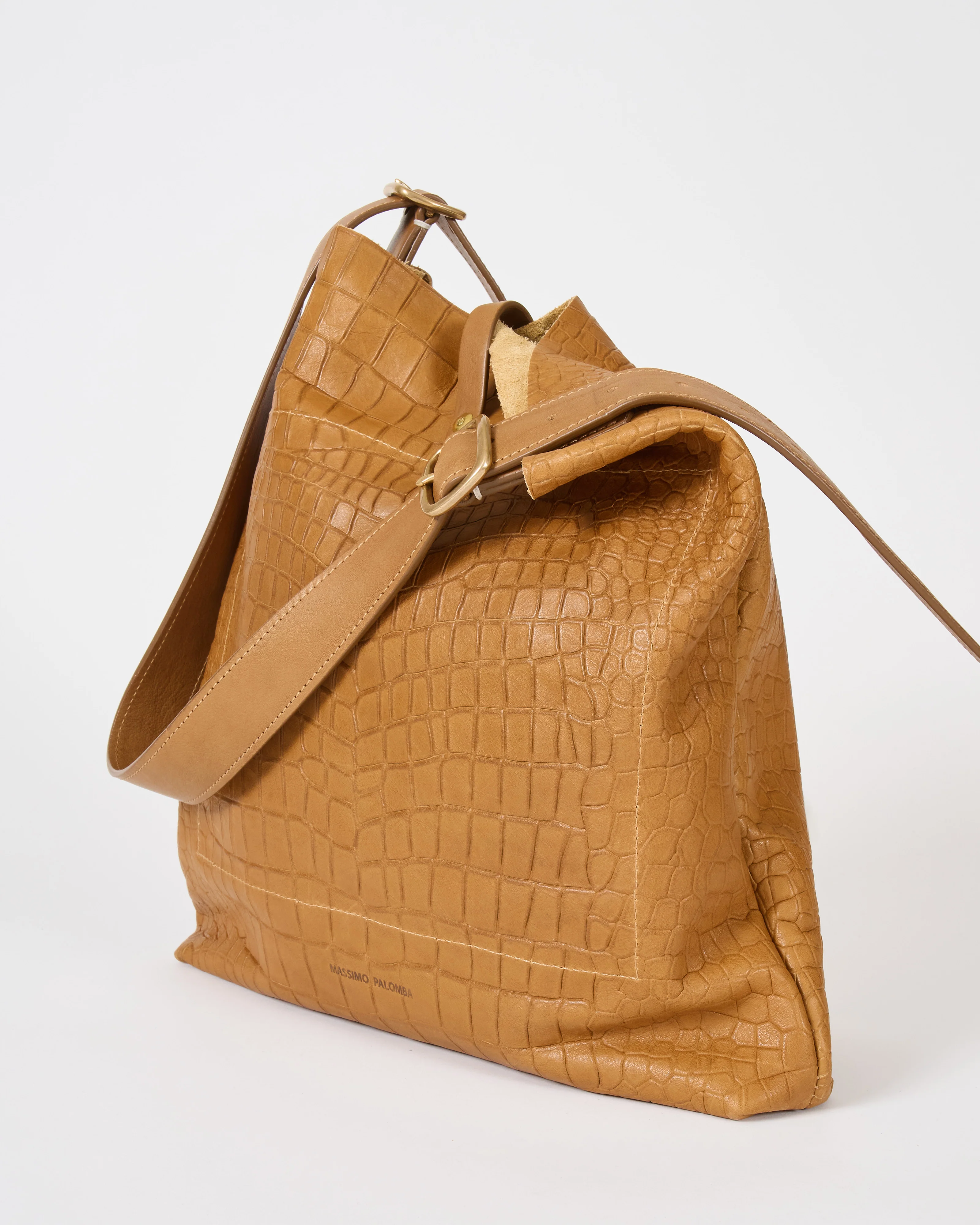 simple embossed crossbody - Image 3