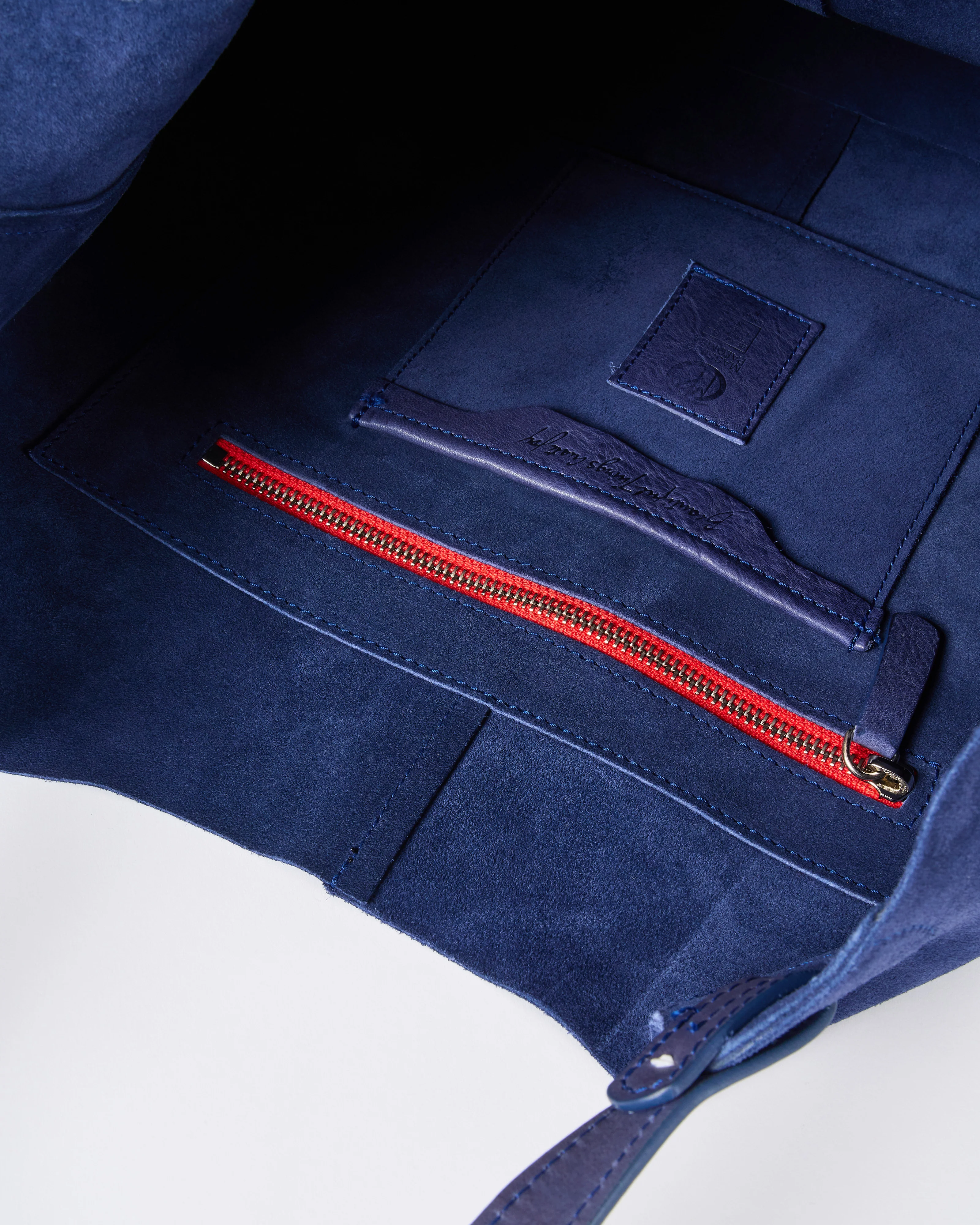 suede tote - Image 4