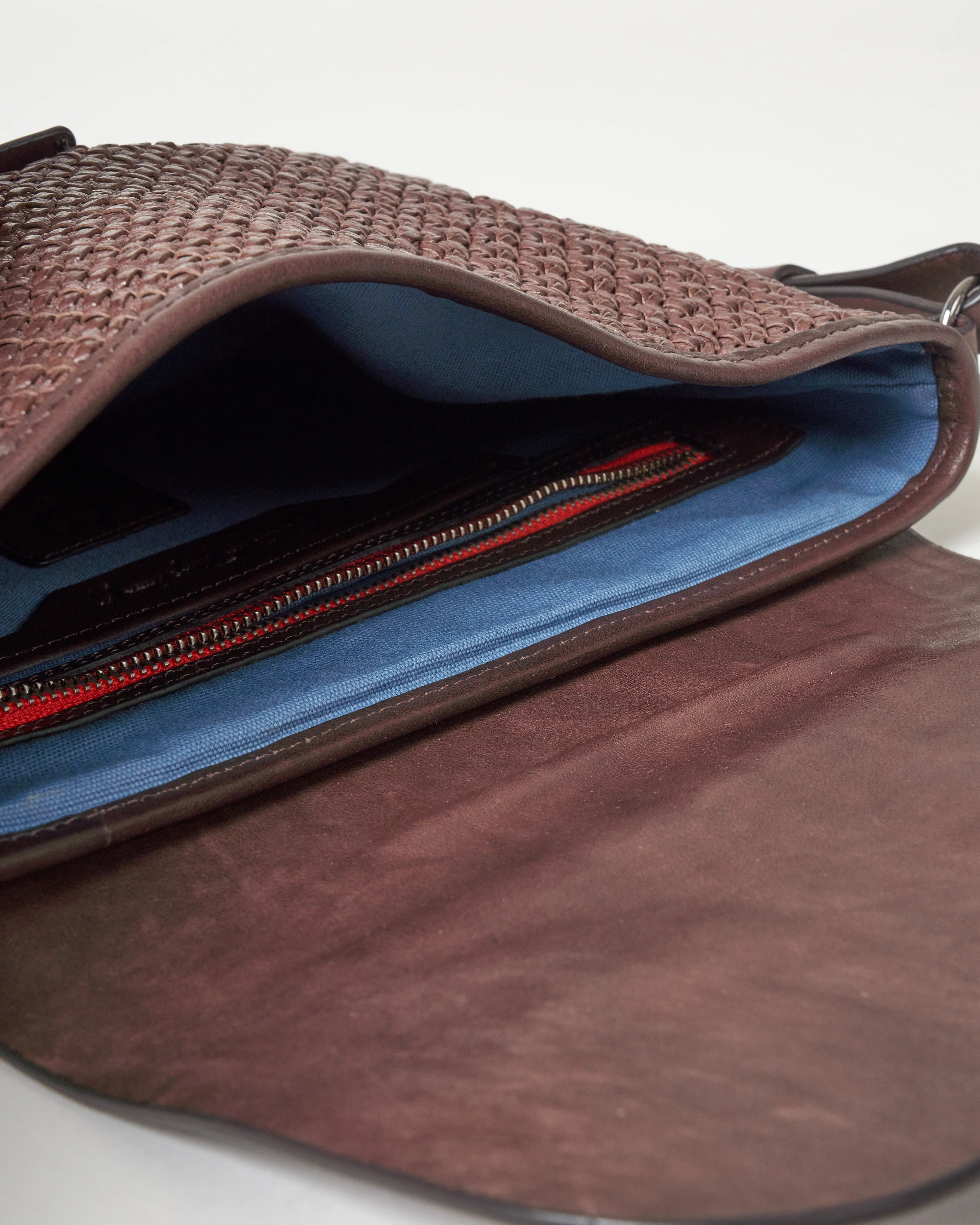 woven crossbody - ebano - Image 4