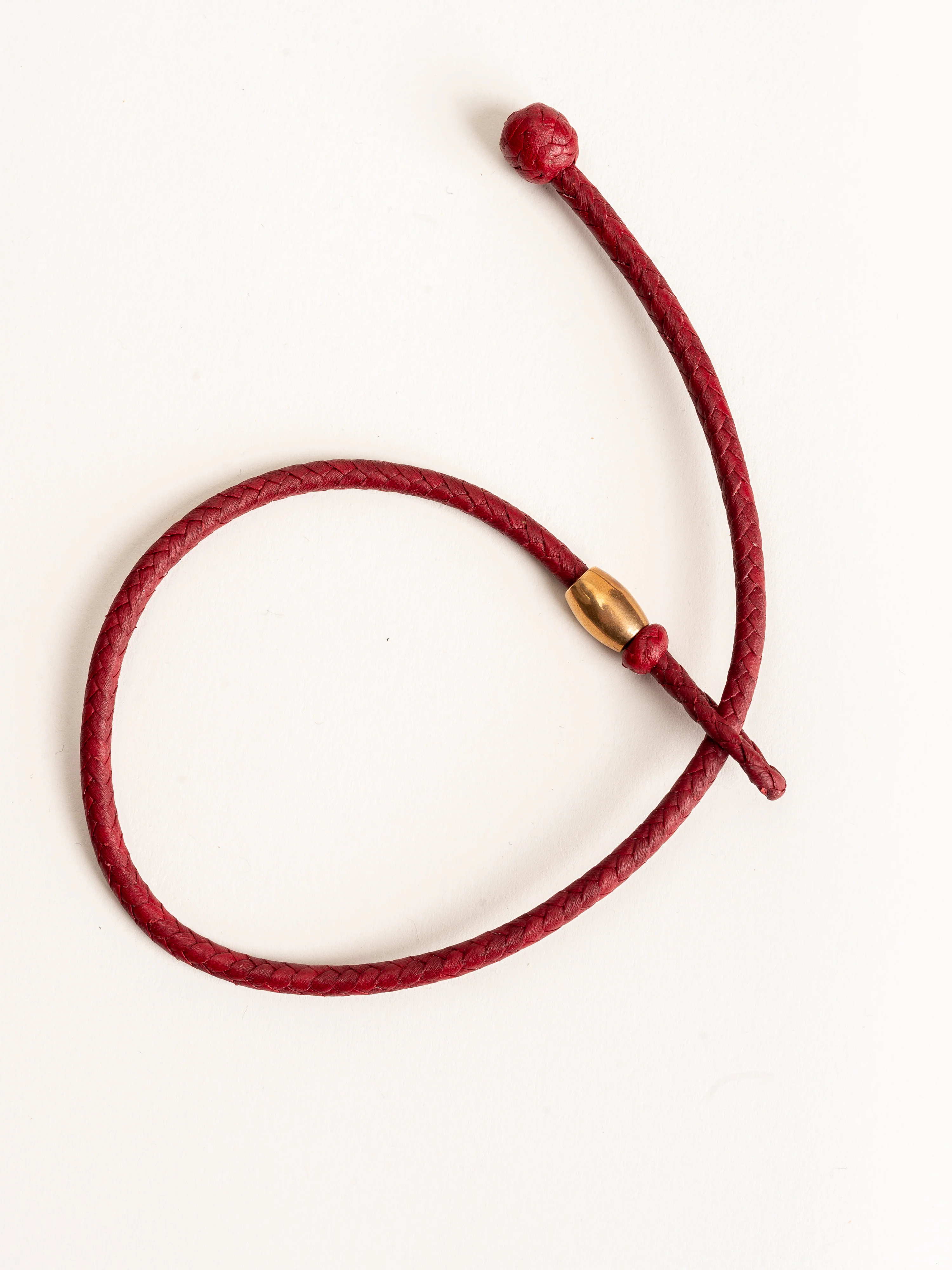 double wrap with knot - red - Image 2