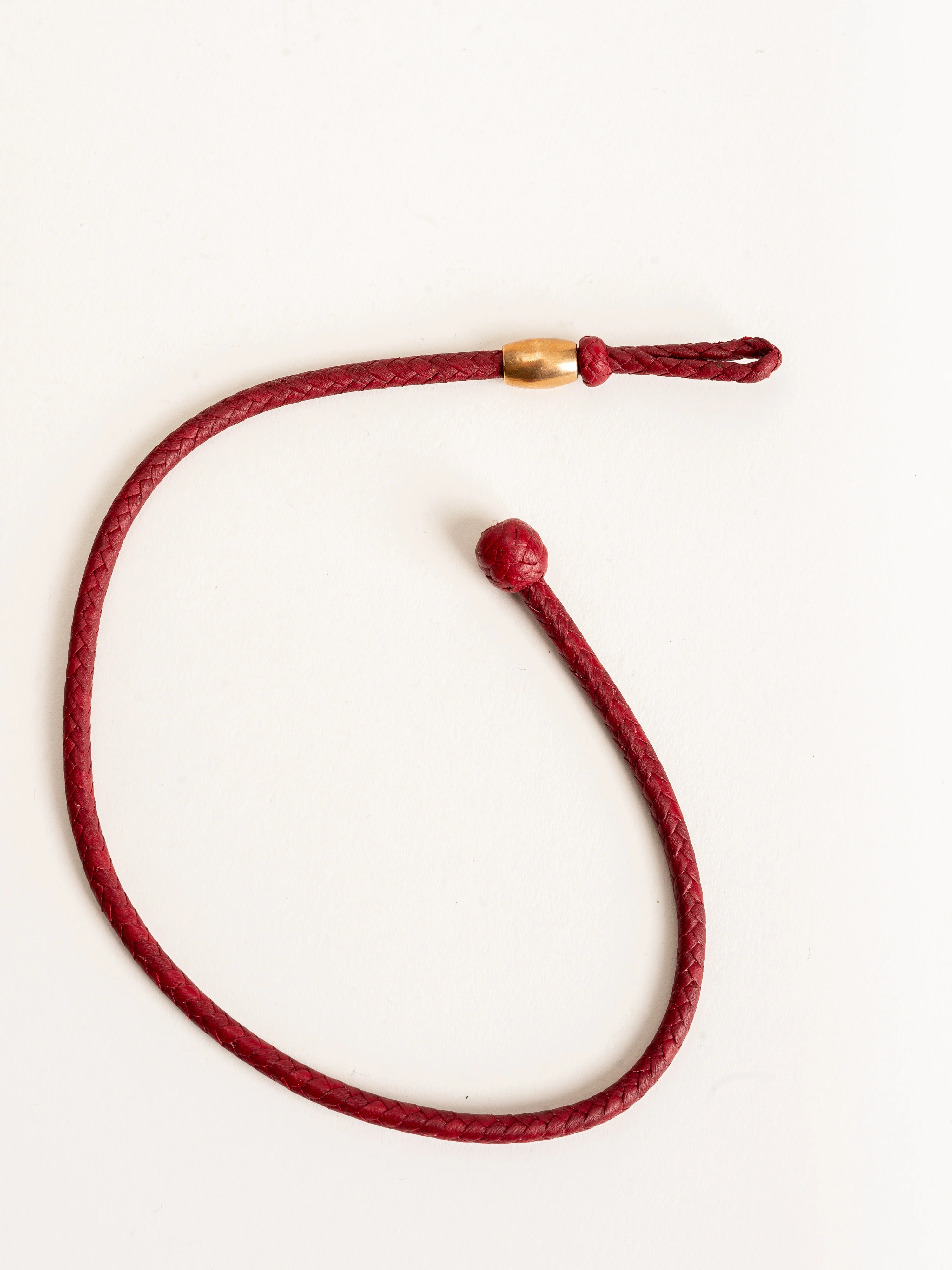 double wrap with knot - red - Image 4