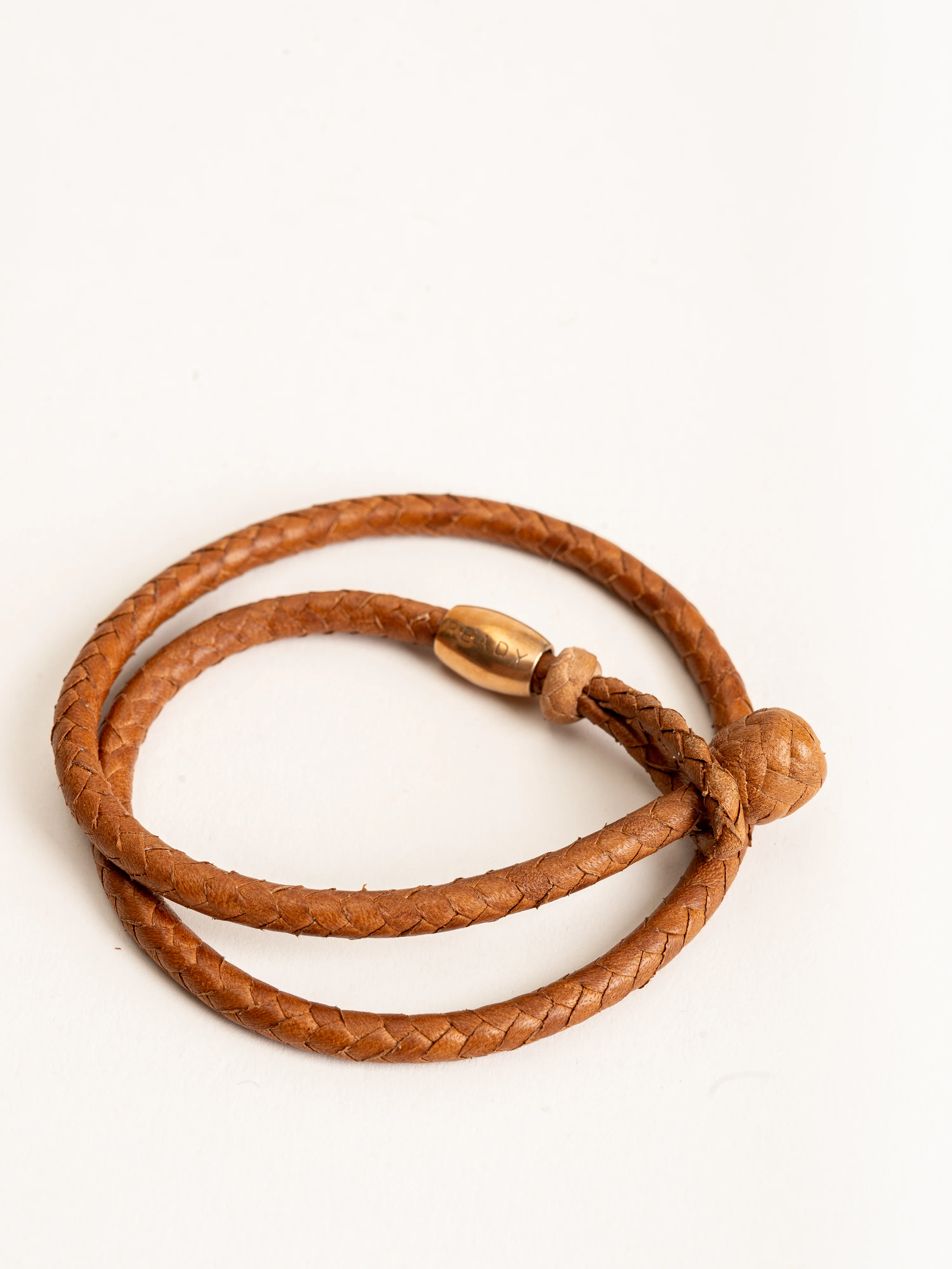 double wrap with knot - tan