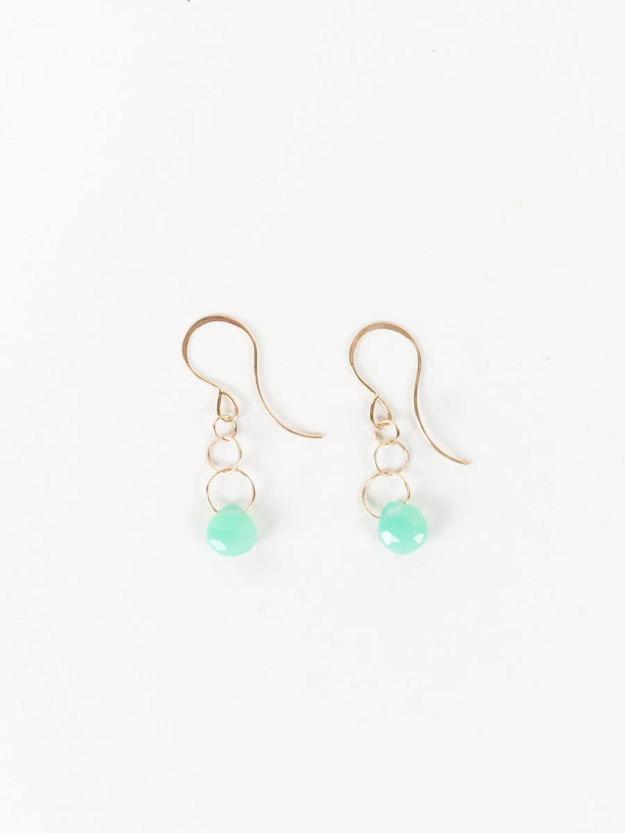 chrysoprase earring - Image 3