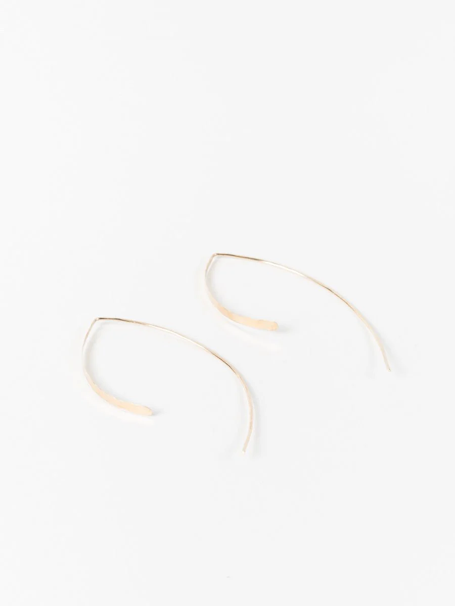 large wishbone earring - Image 2