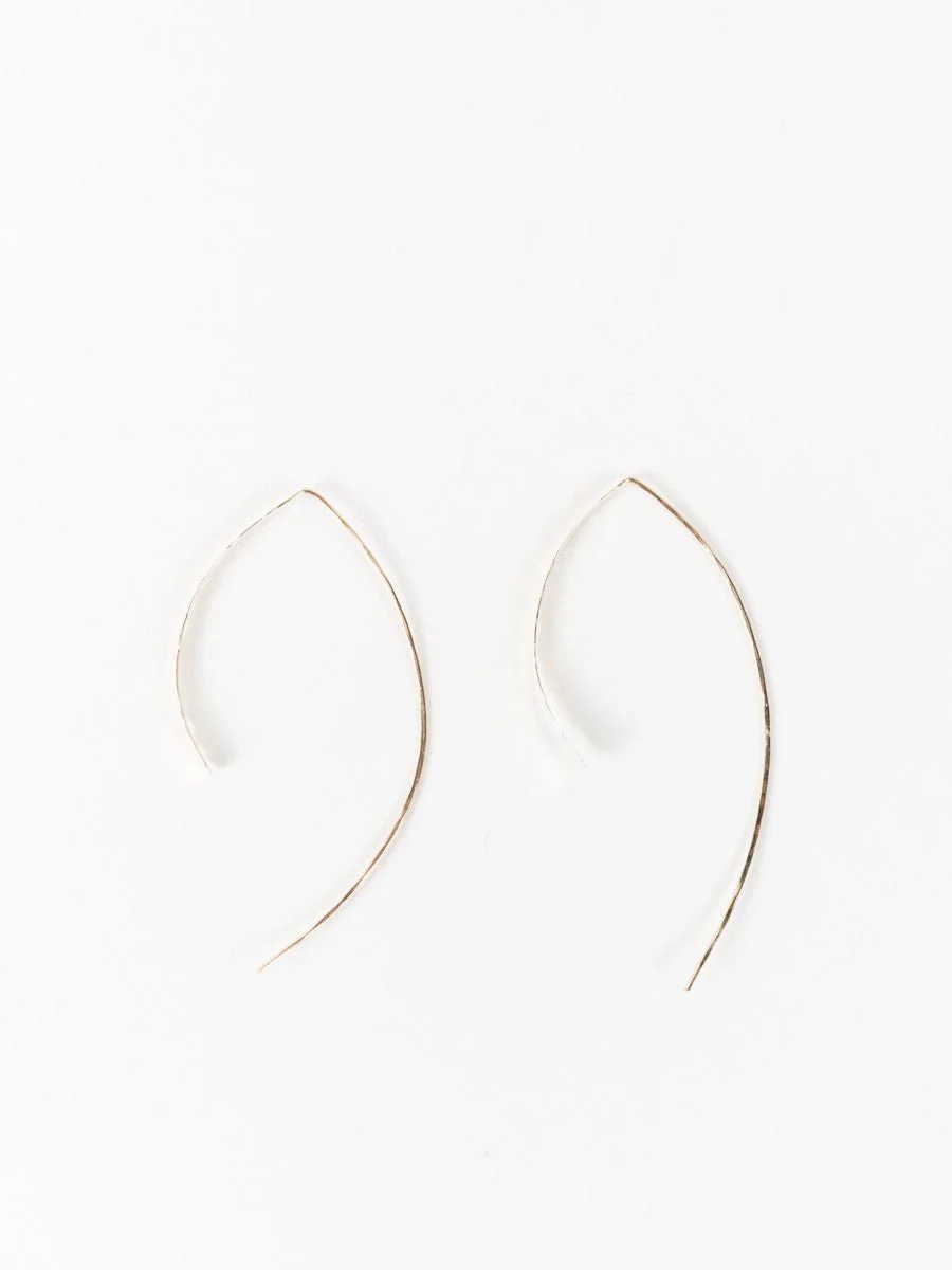 large wishbone earring - Image 3