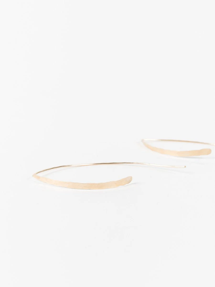 large wishbone earring - Image 4