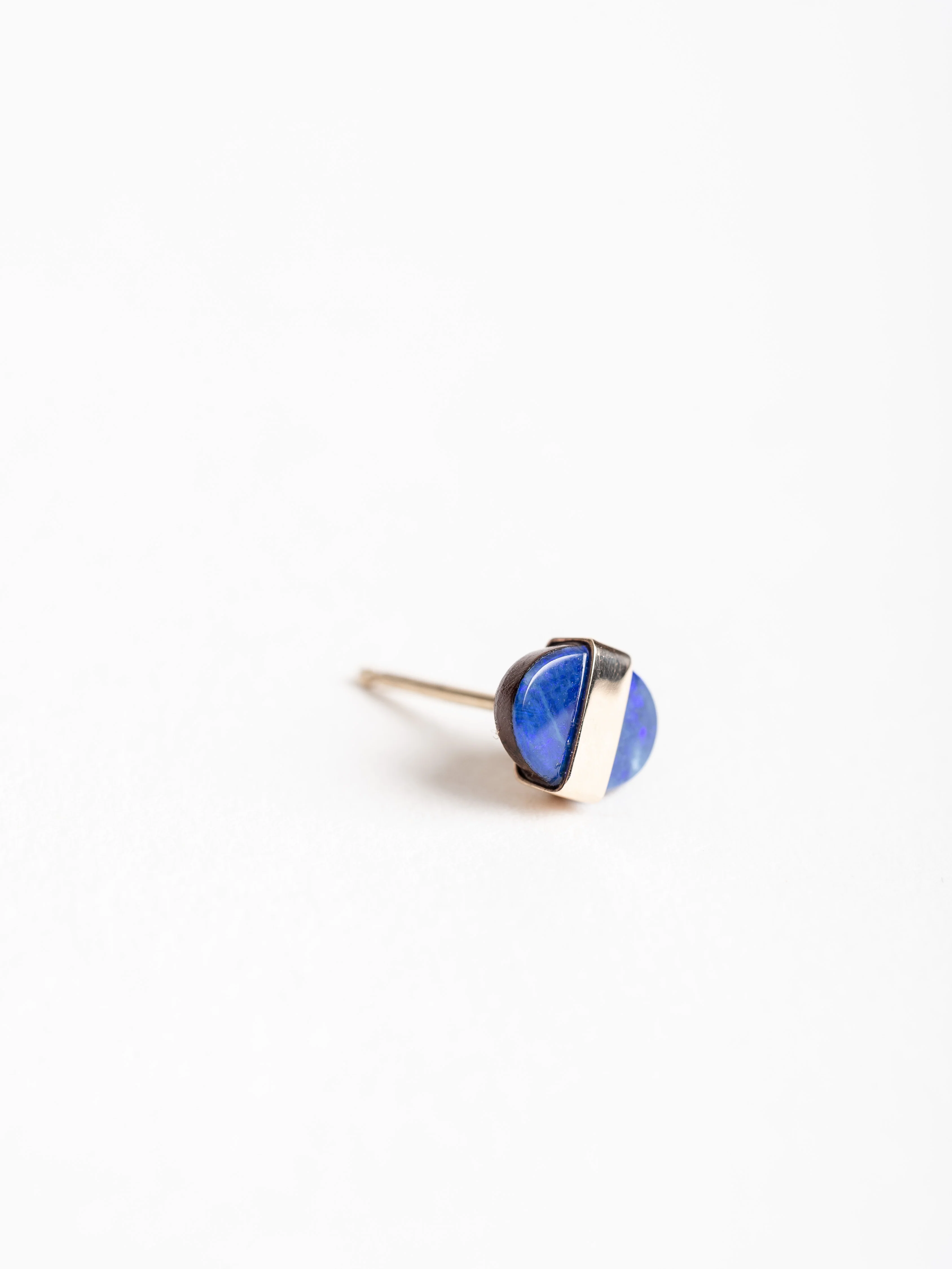 australian opal stud earring - Image 3