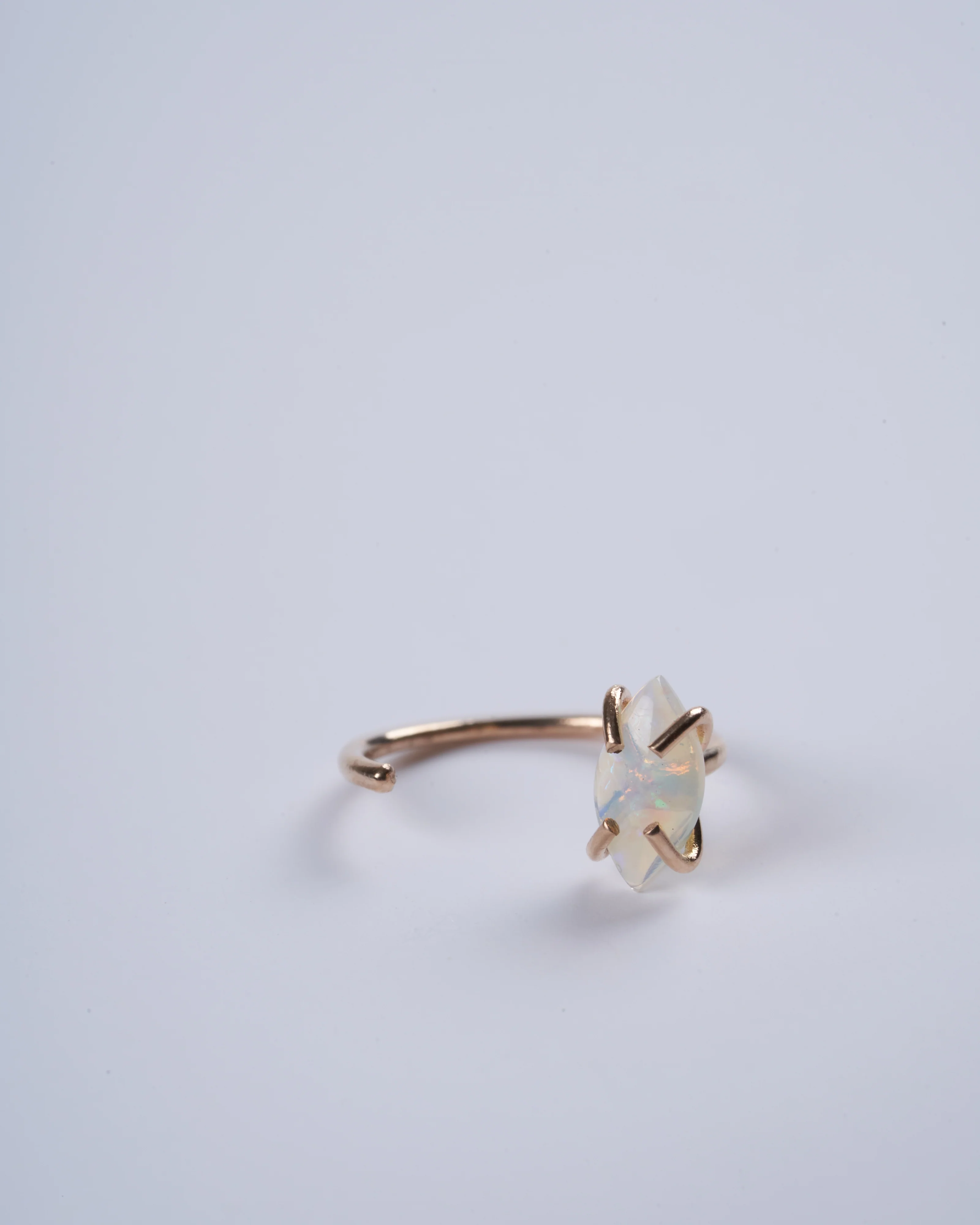 limited edition marquise opal "hug" earring - Image 3