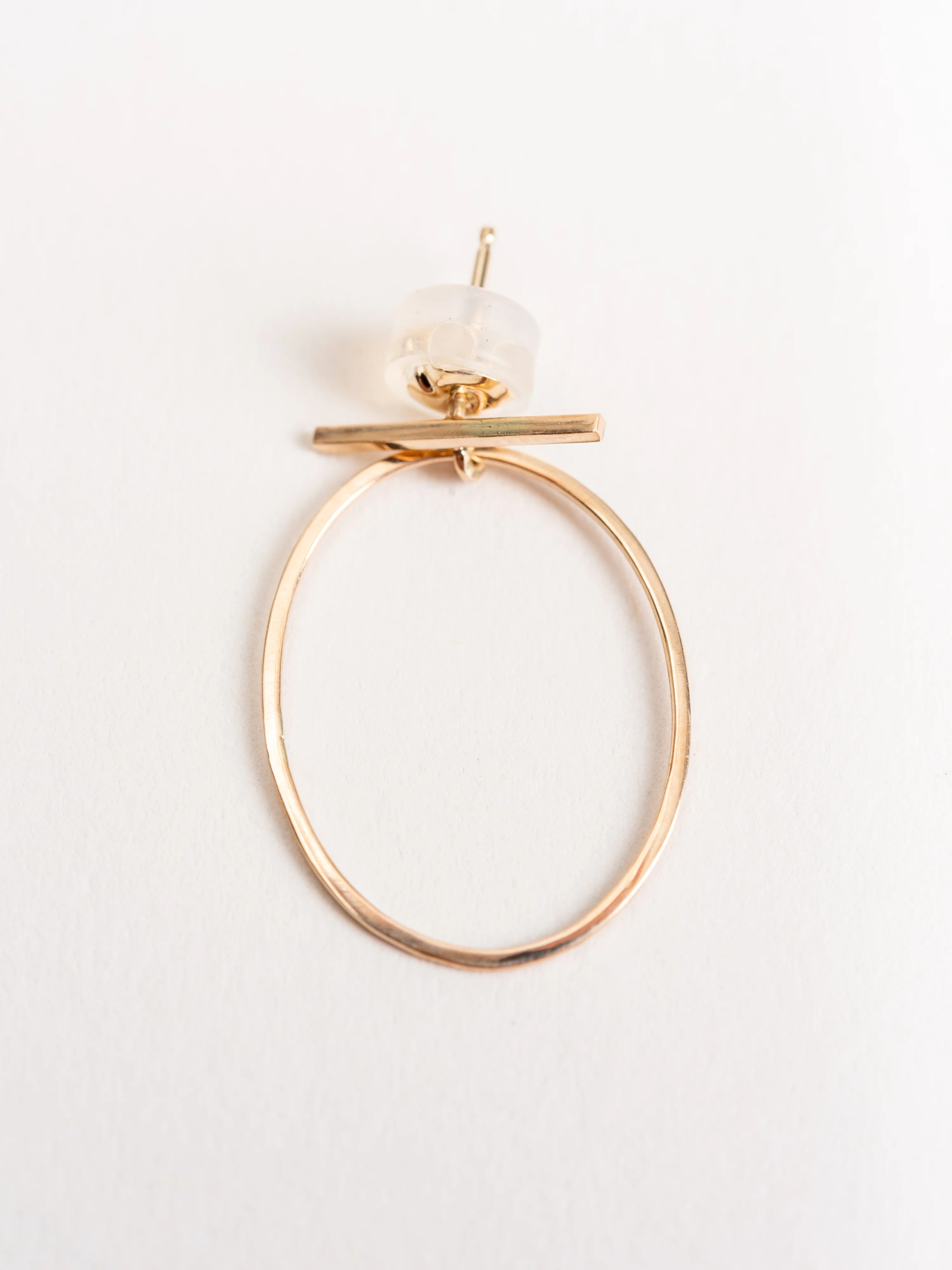 oval drop earrings - Image 3