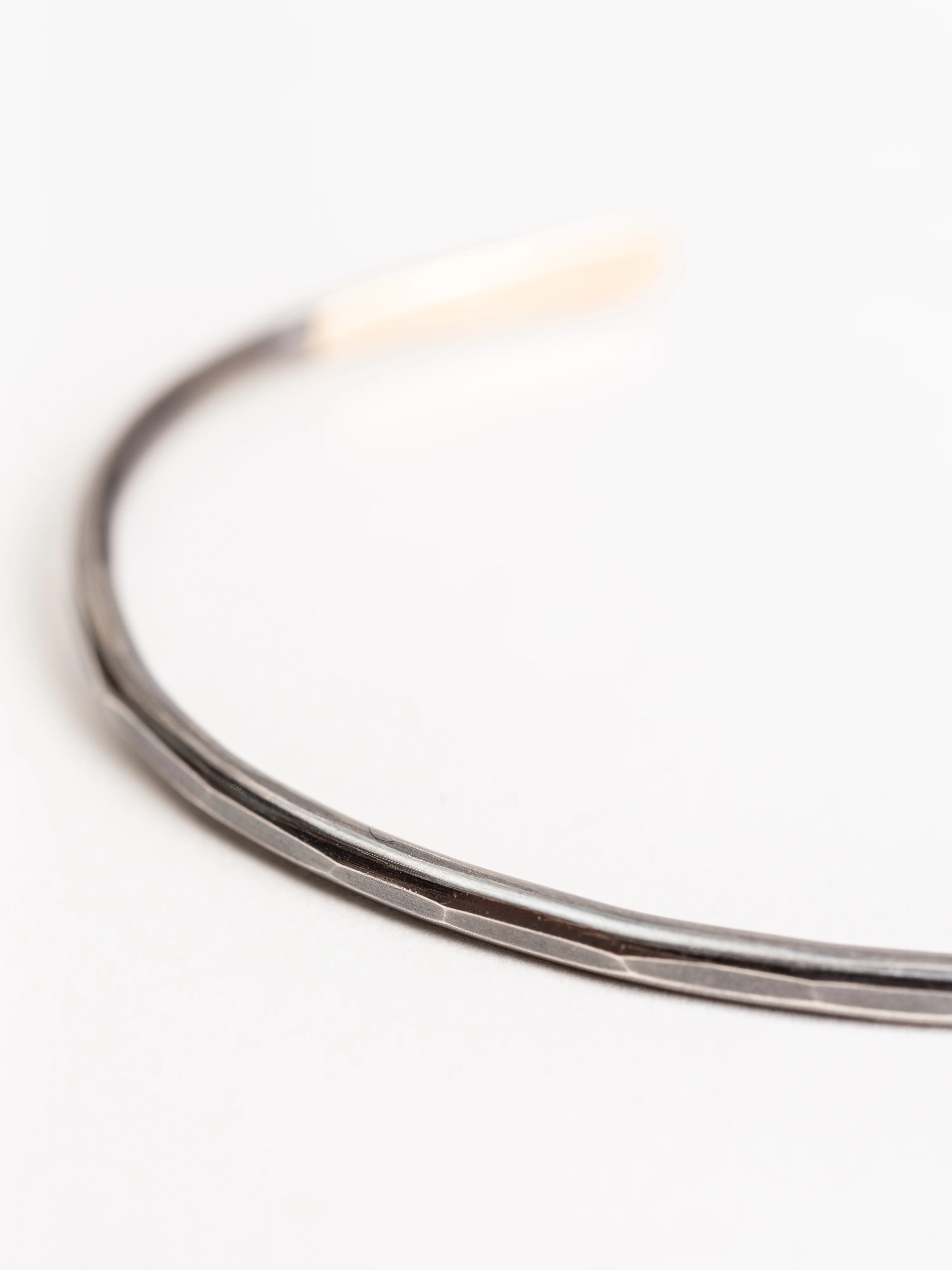 oxidized silver/gold bracelet - Image 2