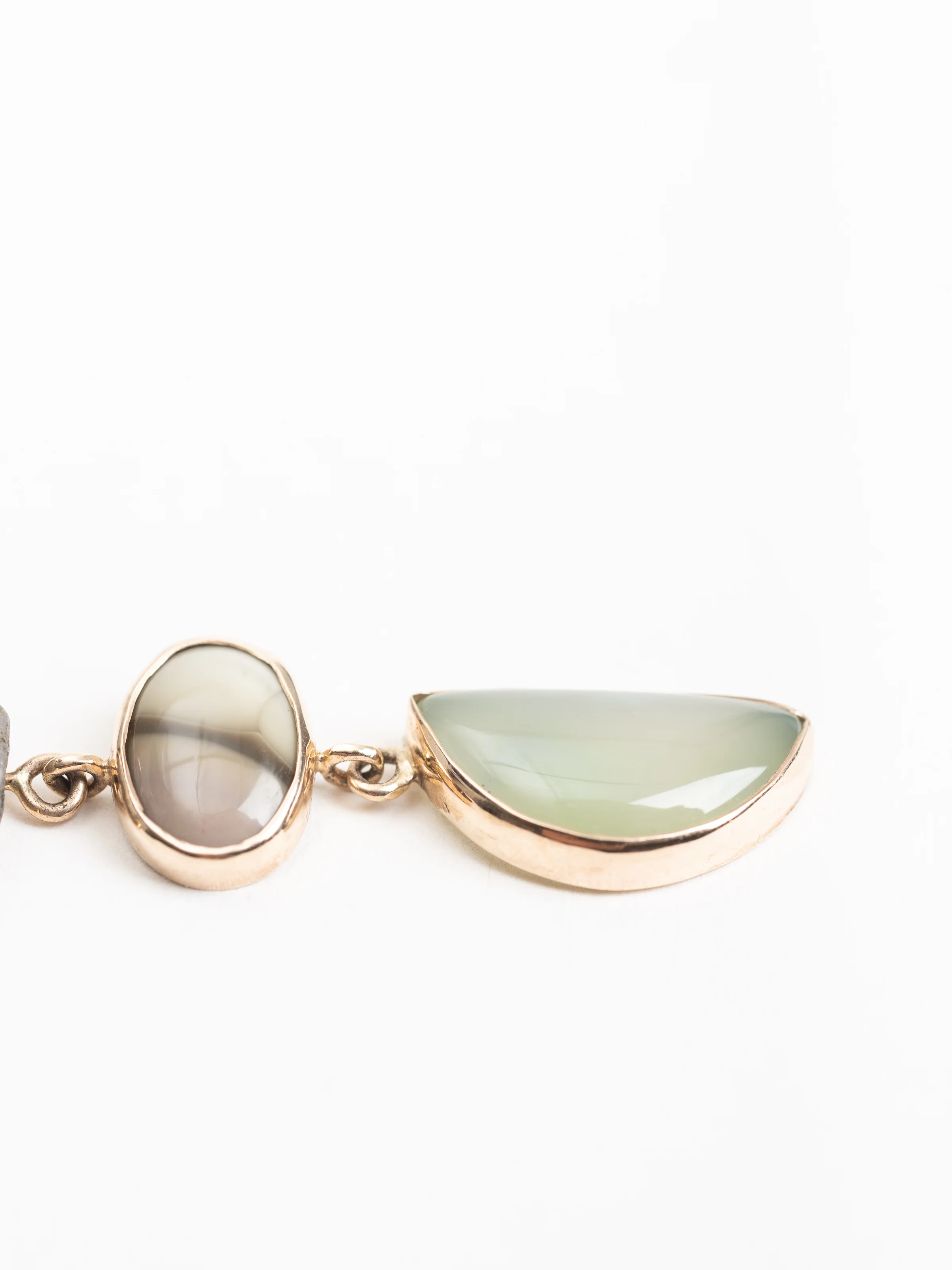 sapphire & jasper drop earrings - Image 4