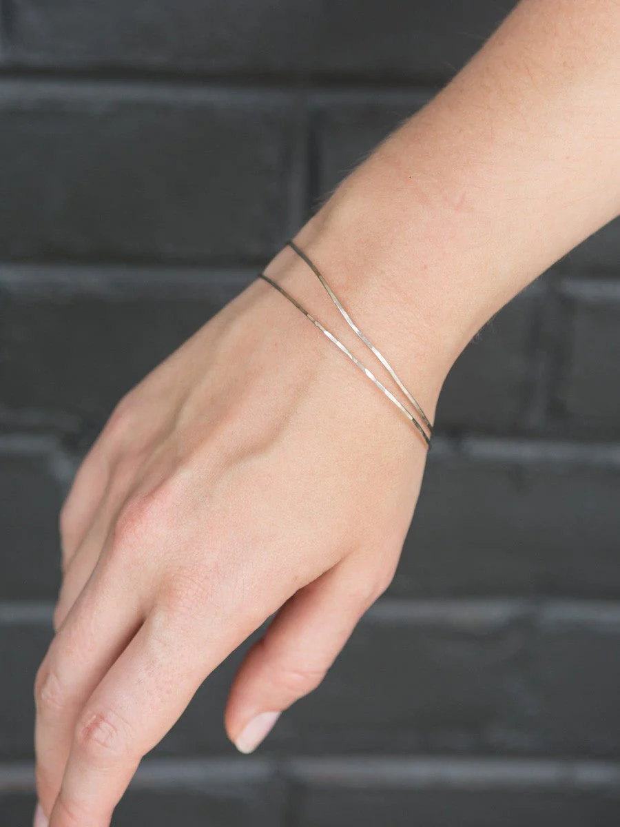 sterling silver bangle - Image 3