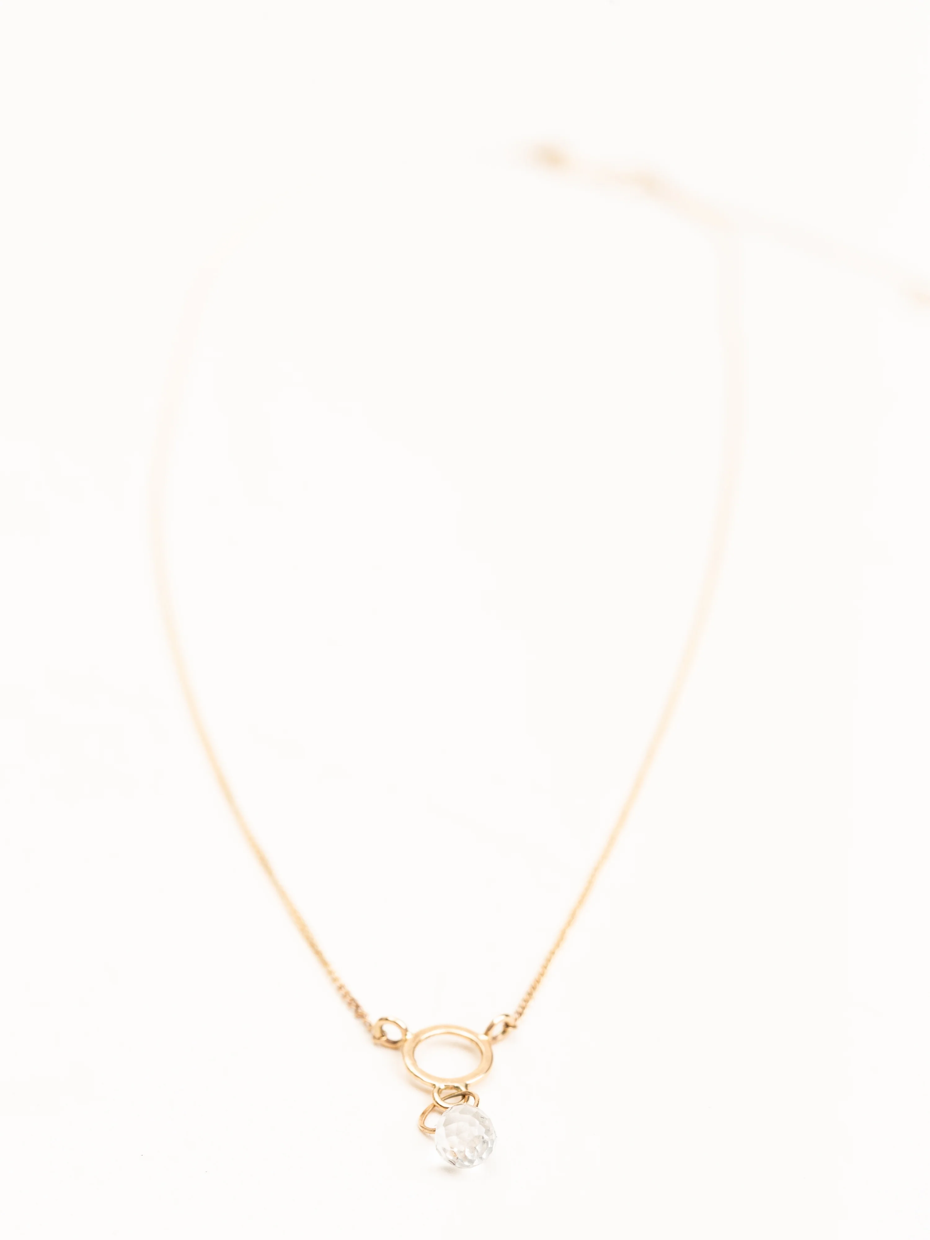 tiny drop necklace - Image 2