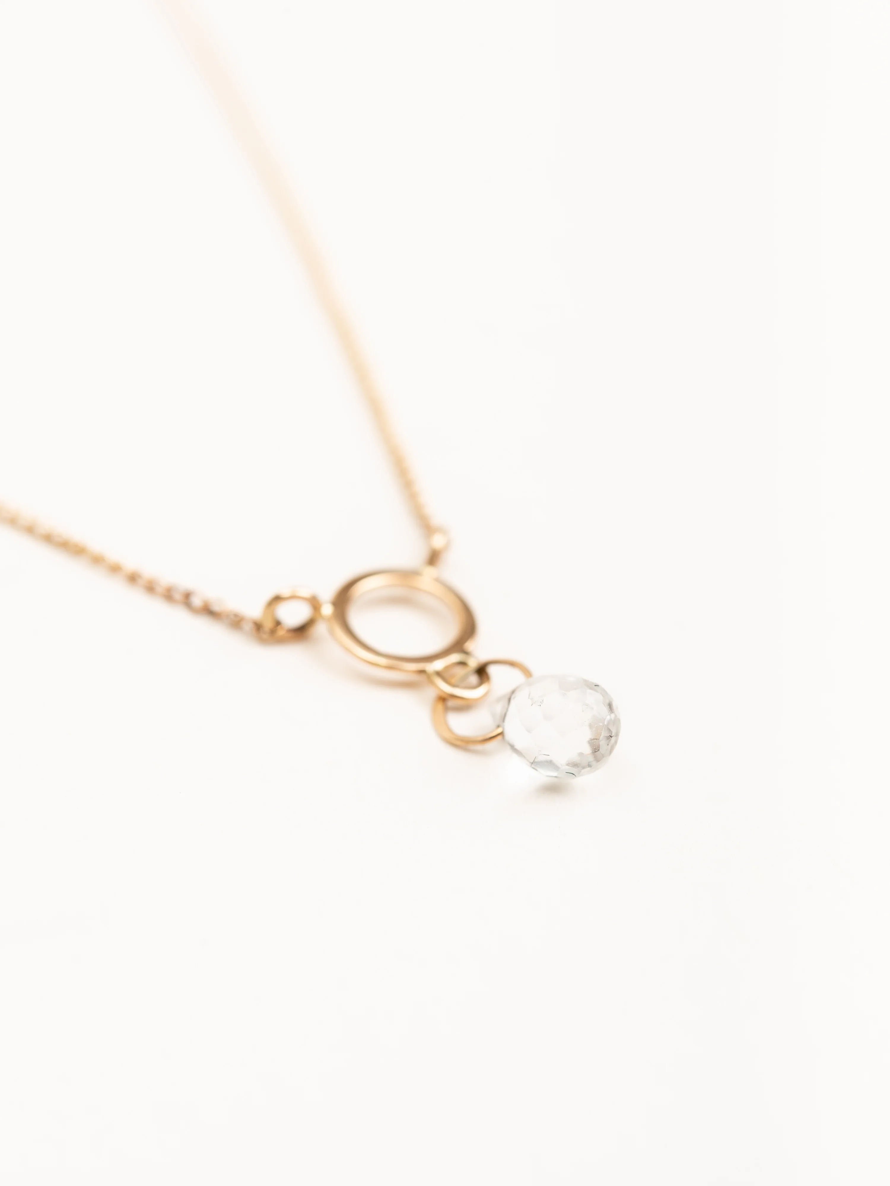 tiny drop necklace - Image 3