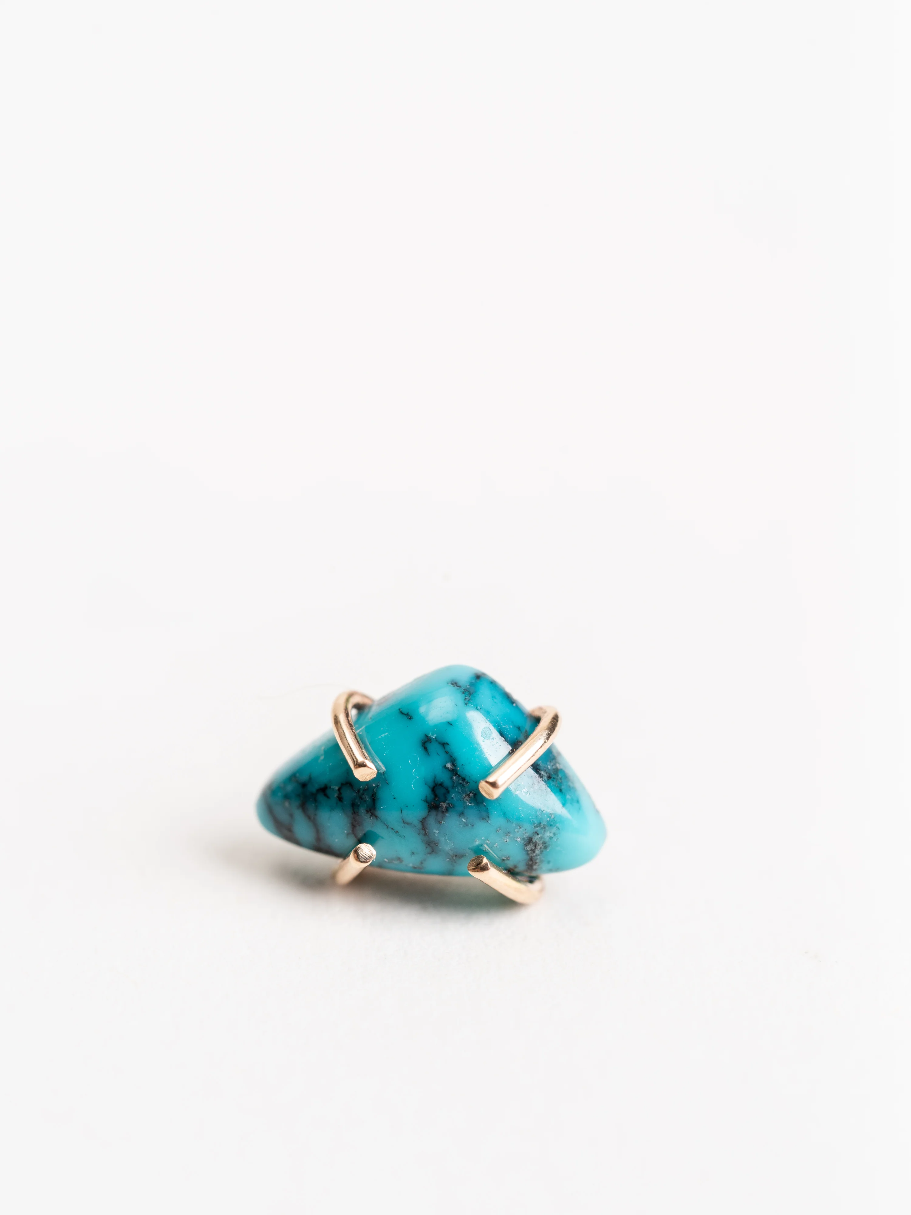 turquoise stud earring - Image 2