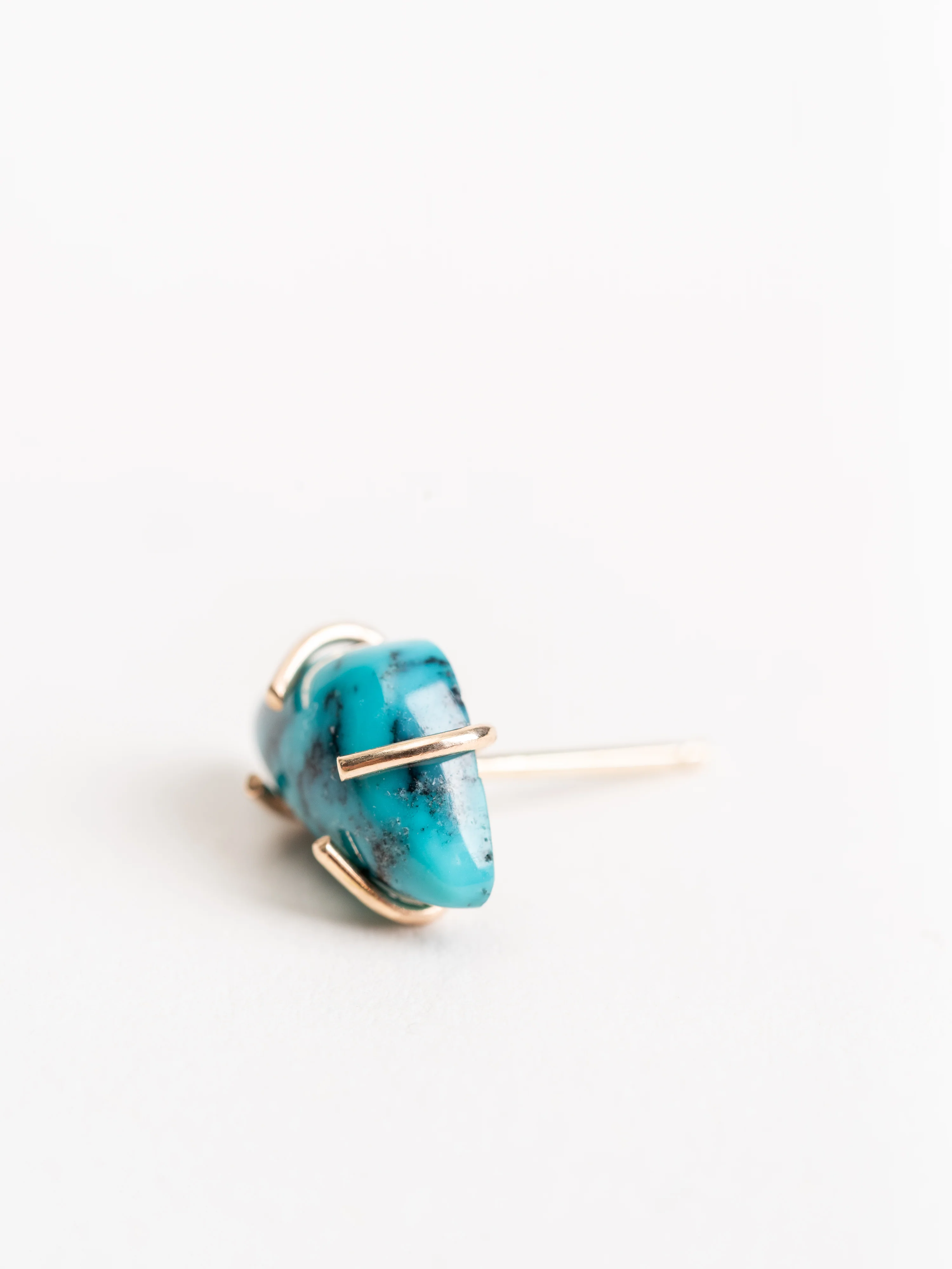 turquoise stud earring - Image 3