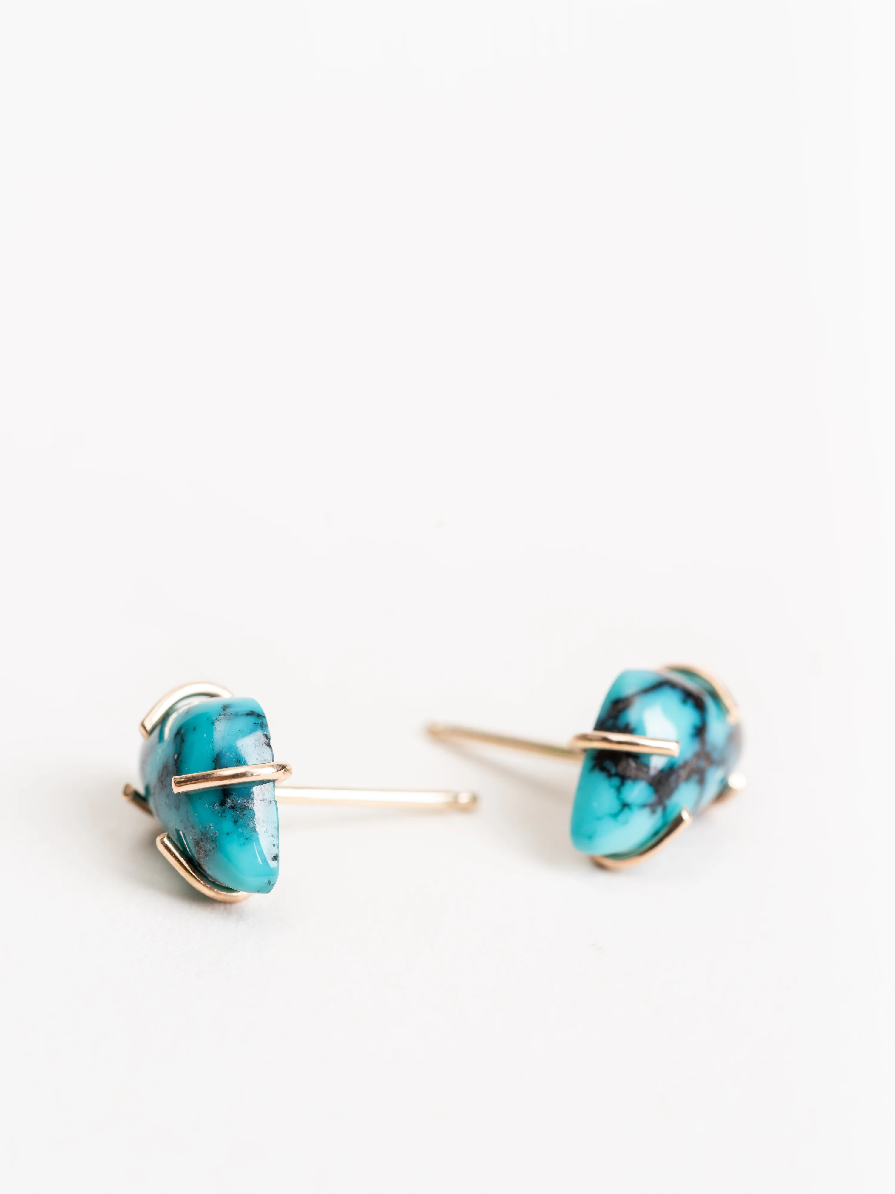 turquoise stud earring - Image 4