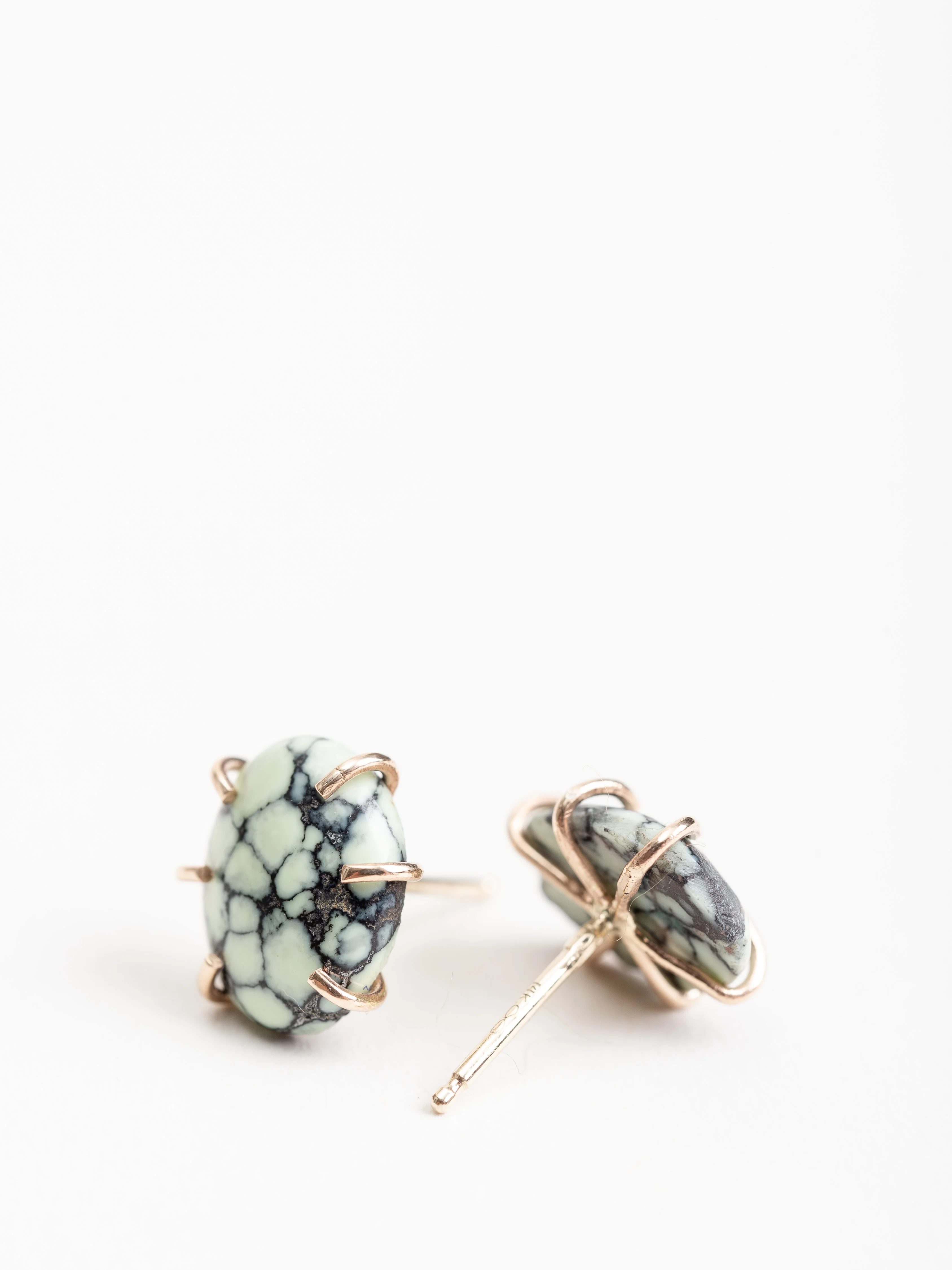 turquoise stud earring - Image 2