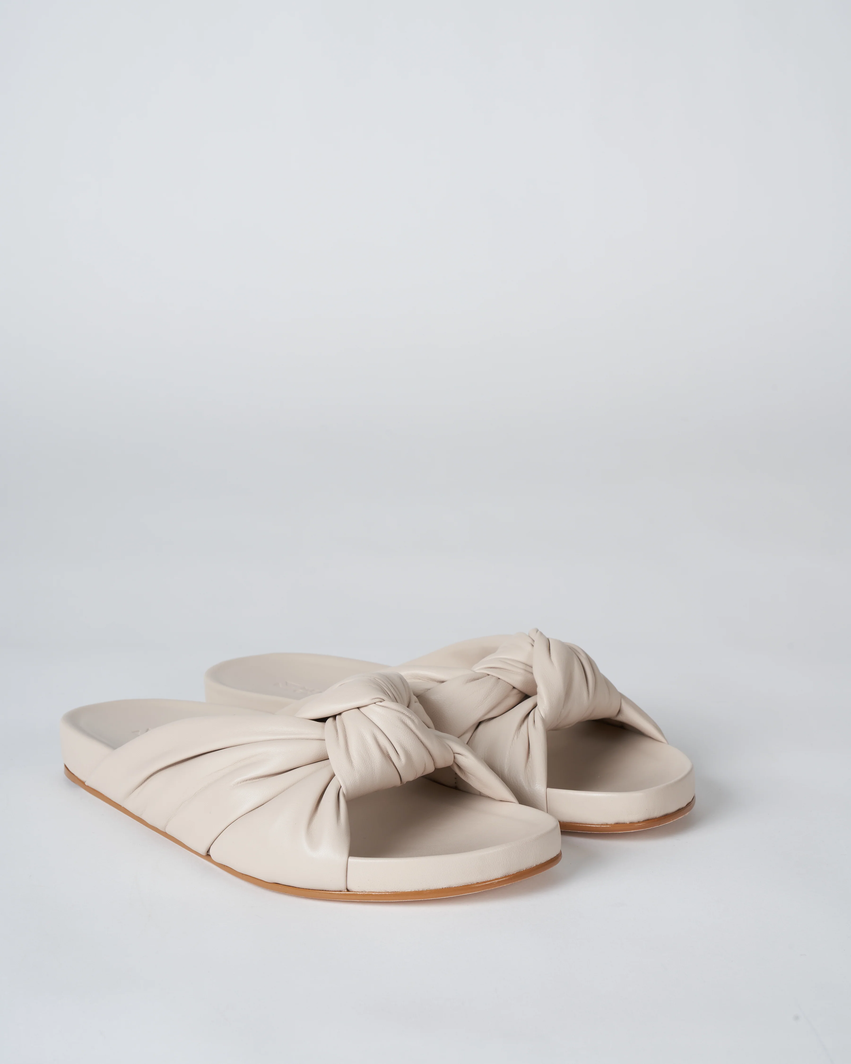 nora anatomic flat slide sandal - cocco leather - Image 3