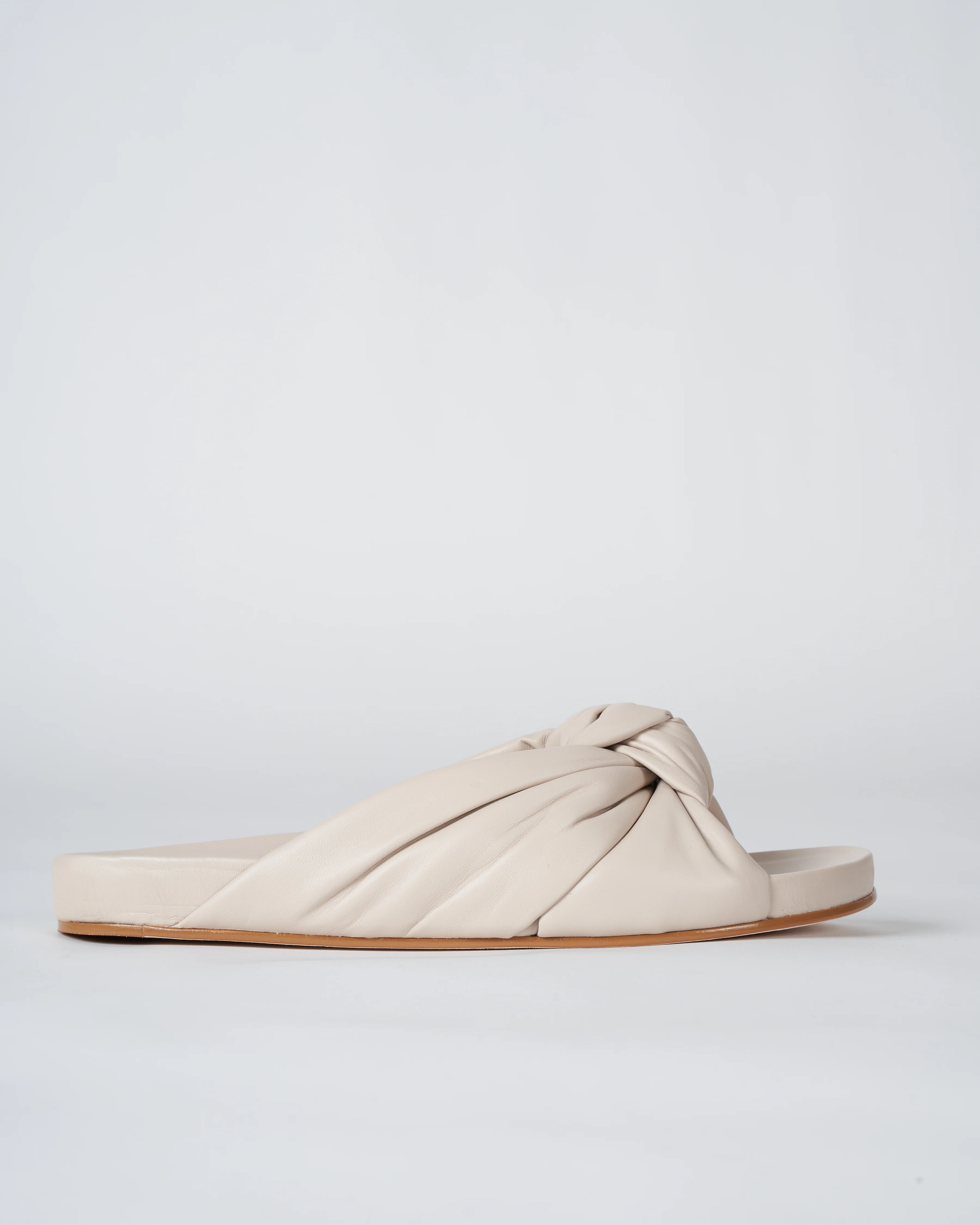 nora anatomic flat slide sandal - cocco leather - Image 4