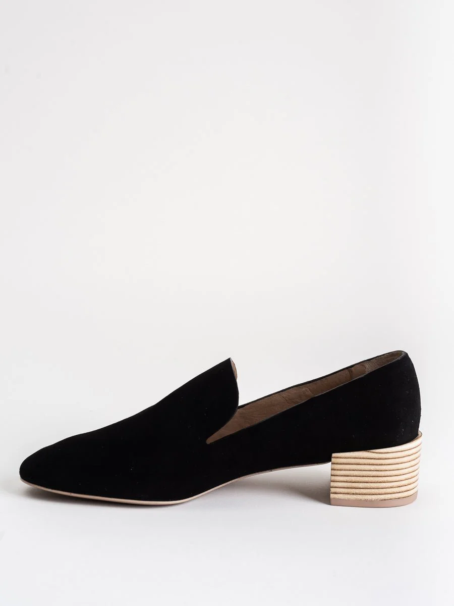 tillie loafer - black suede - Image 2