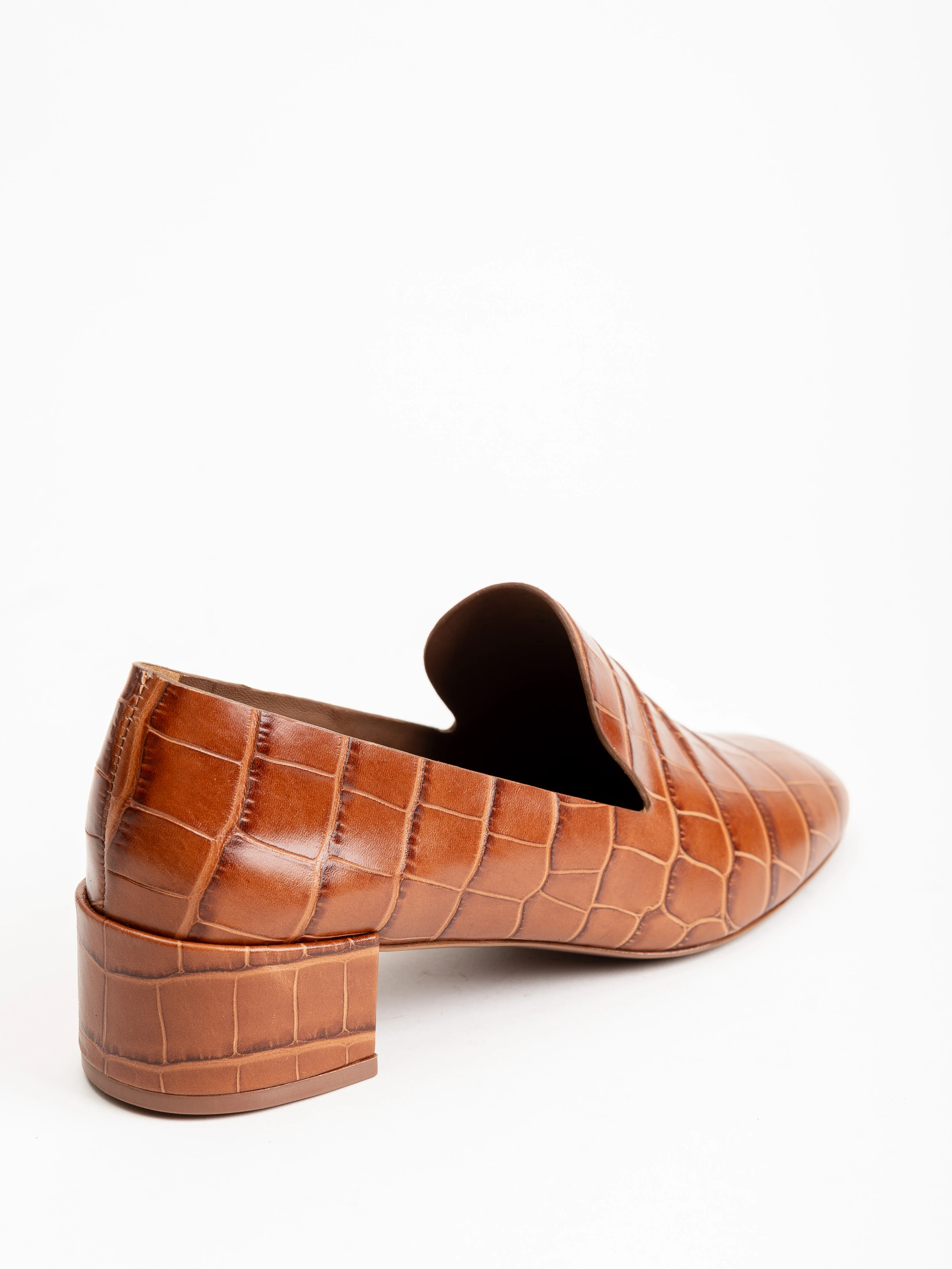 tillie loafer - tan croco - Image 3