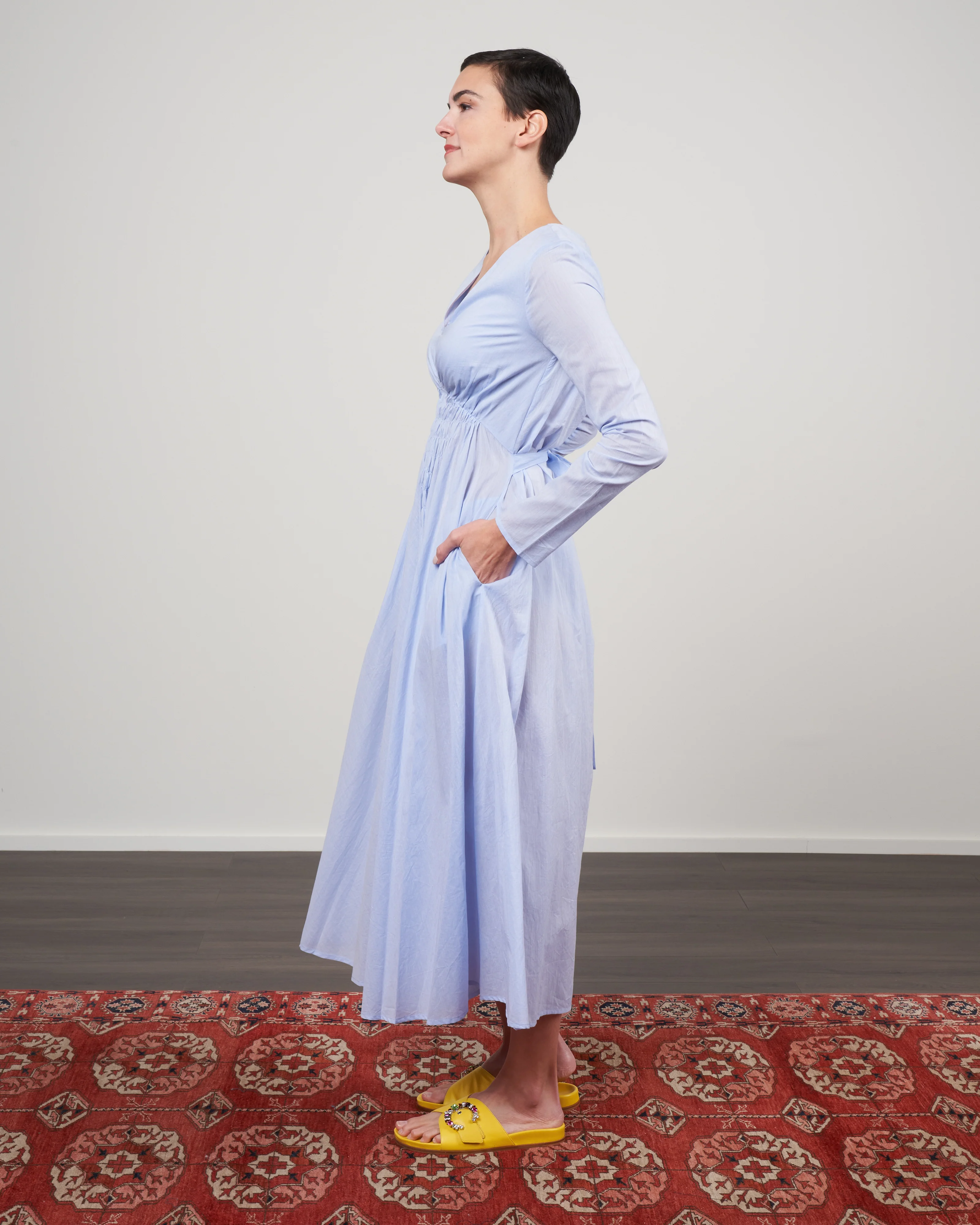 brandaris dress - chambray - Image 2