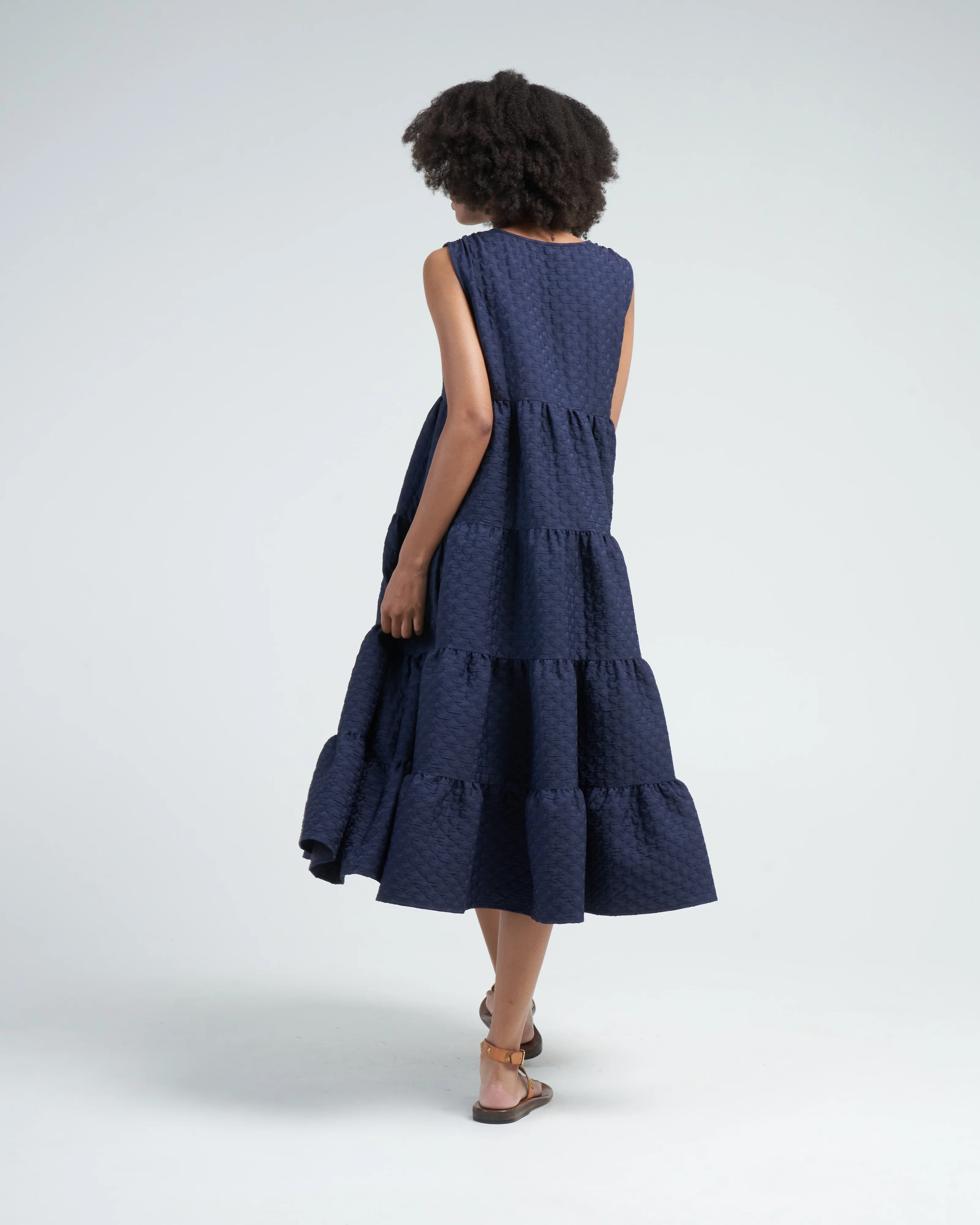 chelsea dress - navy - Image 4