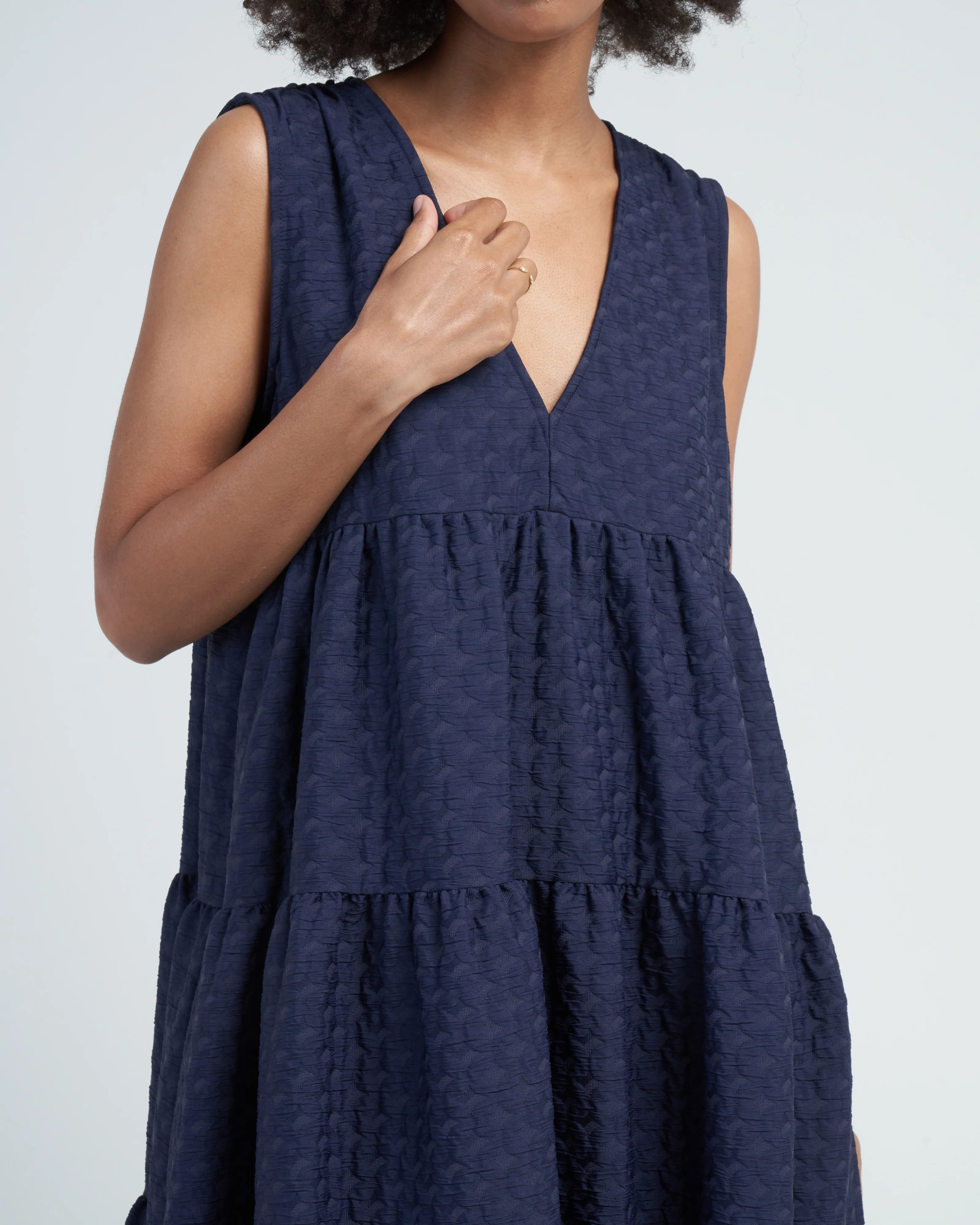 chelsea dress - navy - Image 5