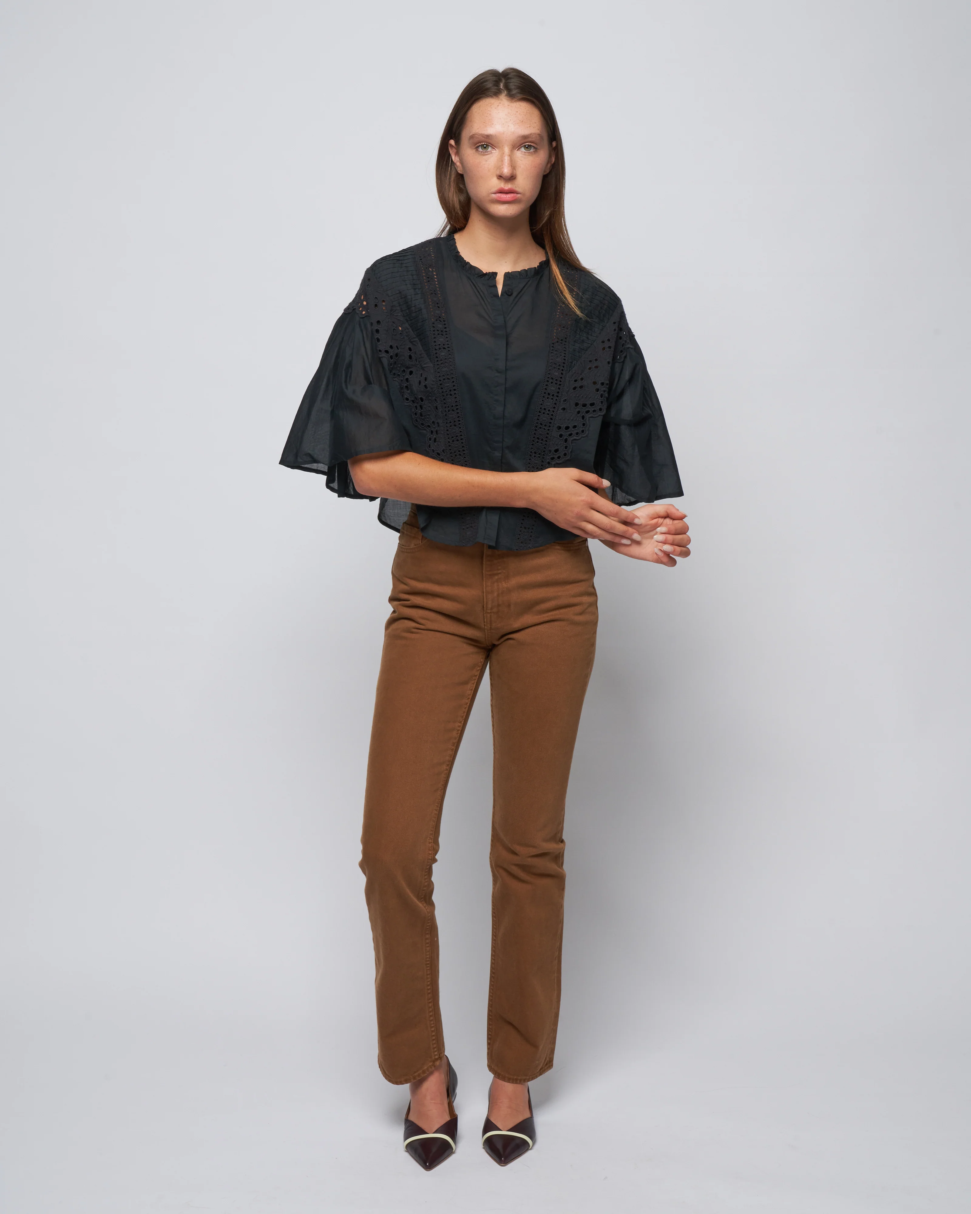 claris blouse - black - Image 2