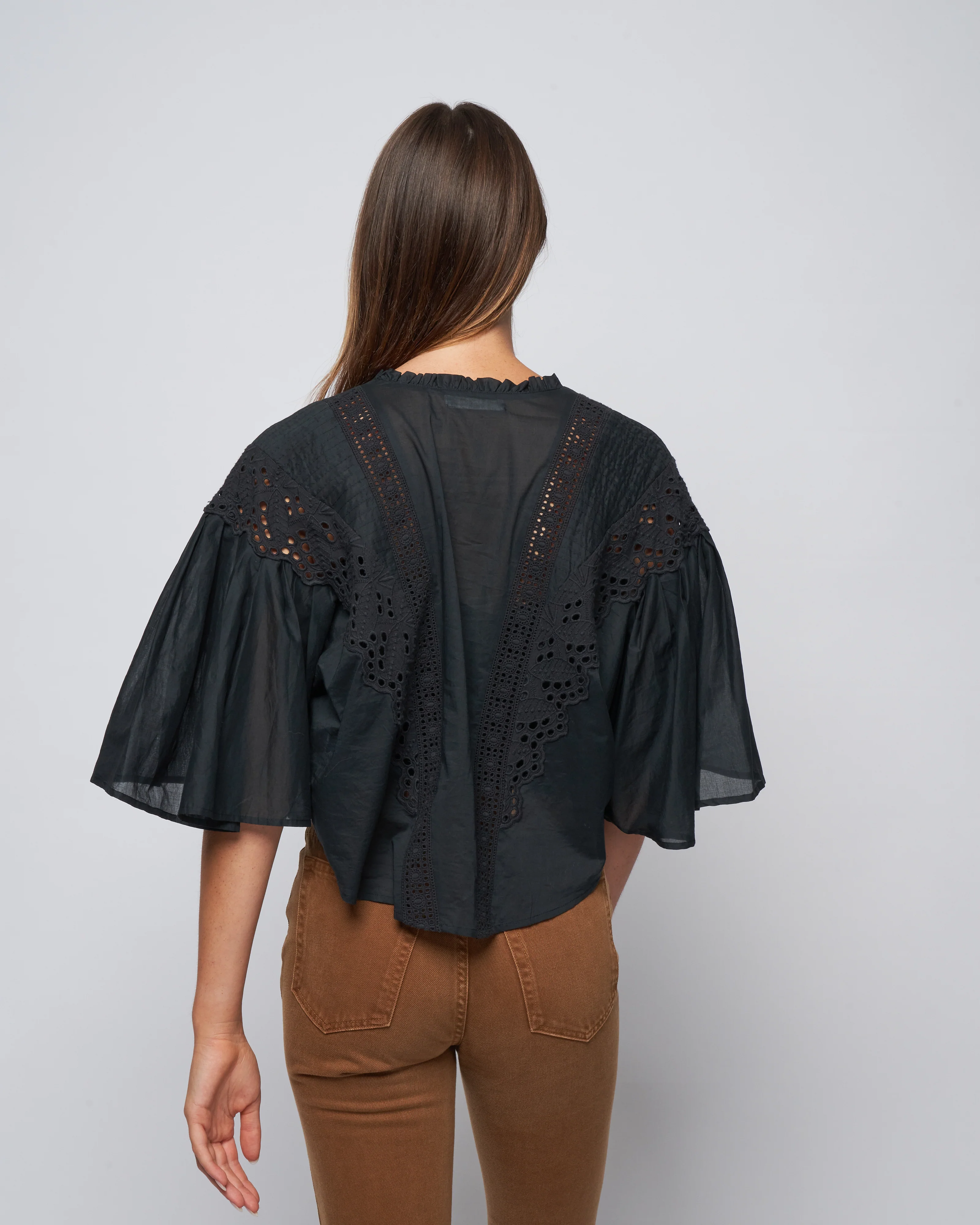 claris blouse - black - Image 4