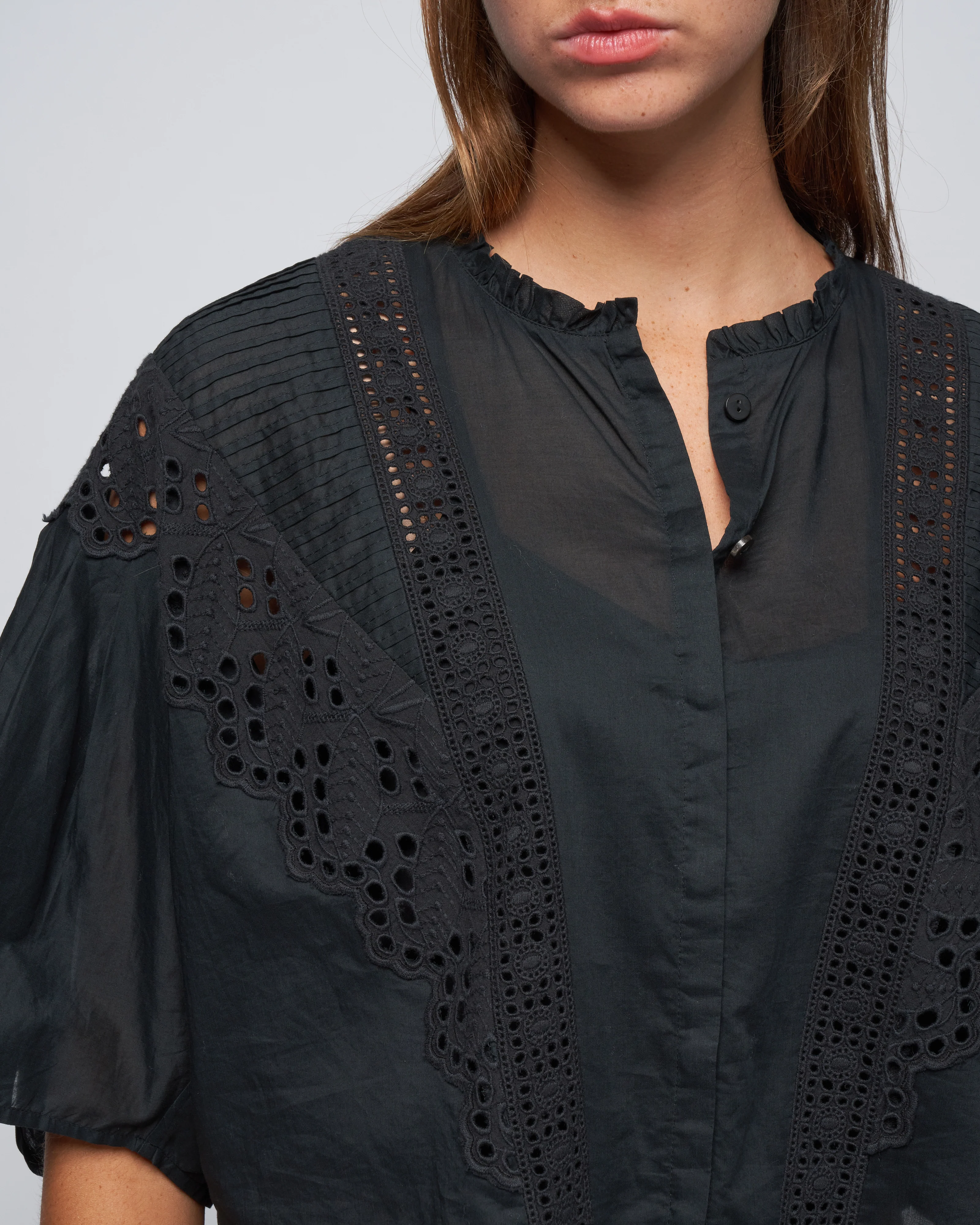 claris blouse - black - Image 5