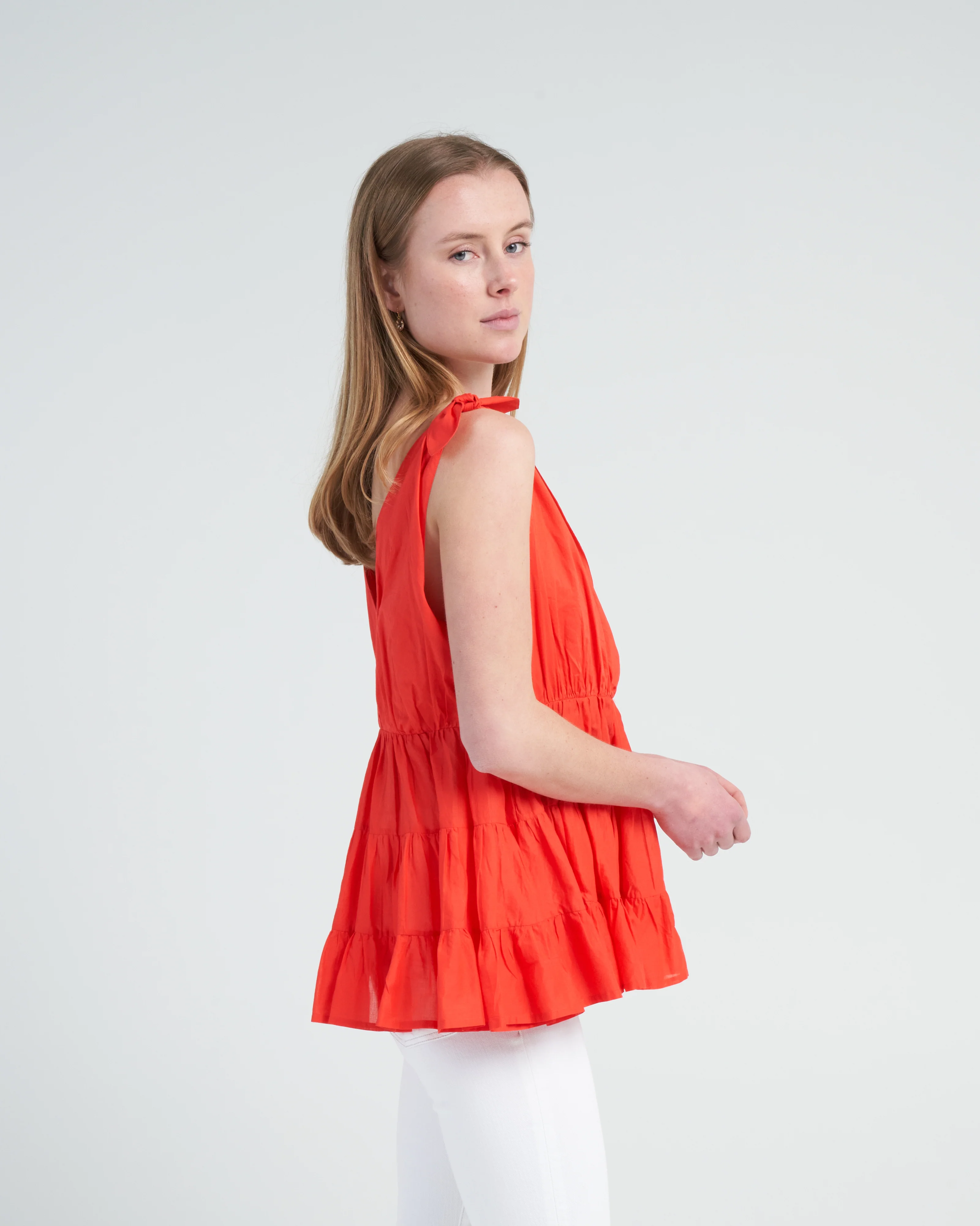 dunand blouse - poppy - Image 3